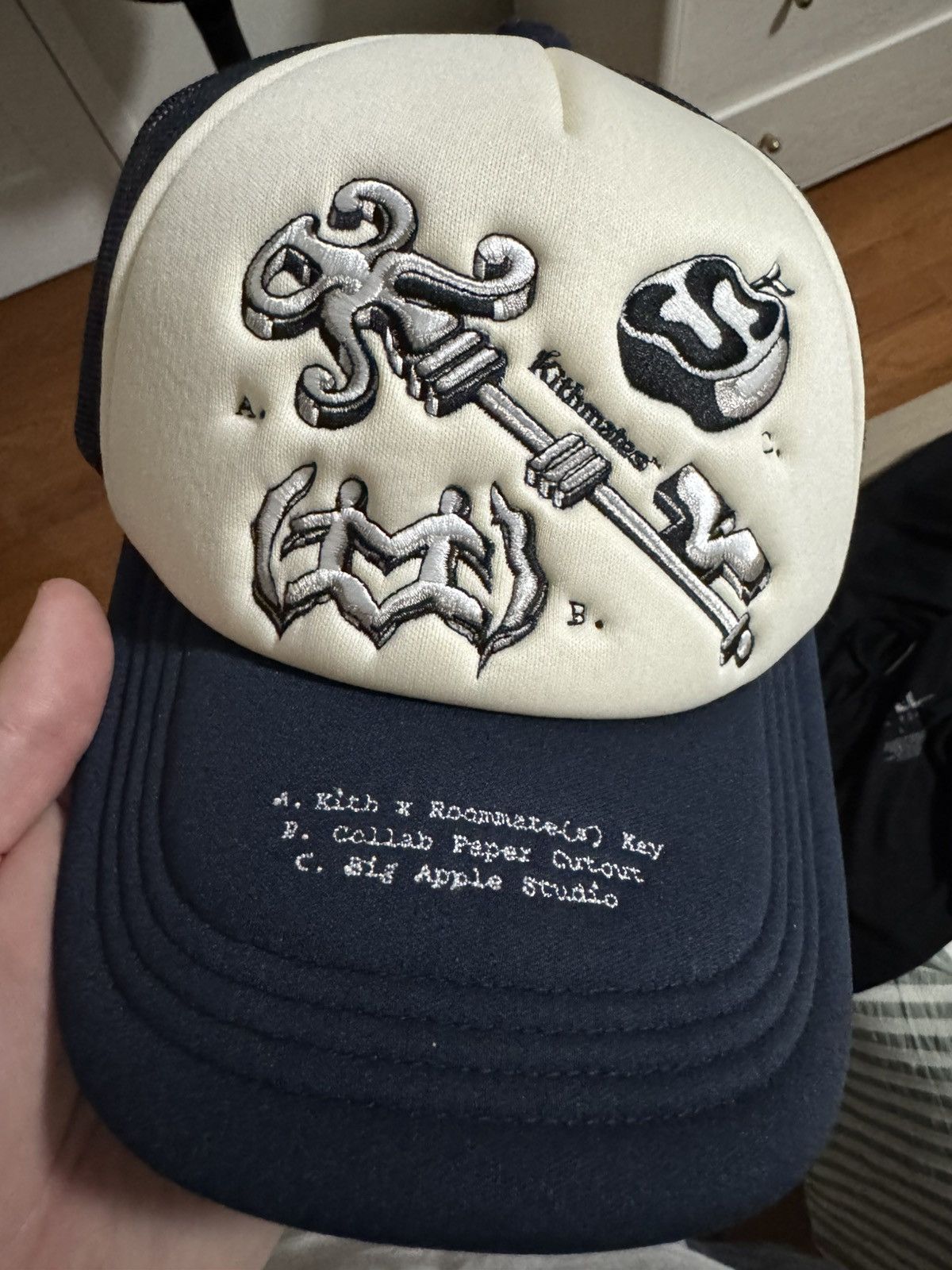 Kith X Roomate(s) Studio Key Trucker Hat