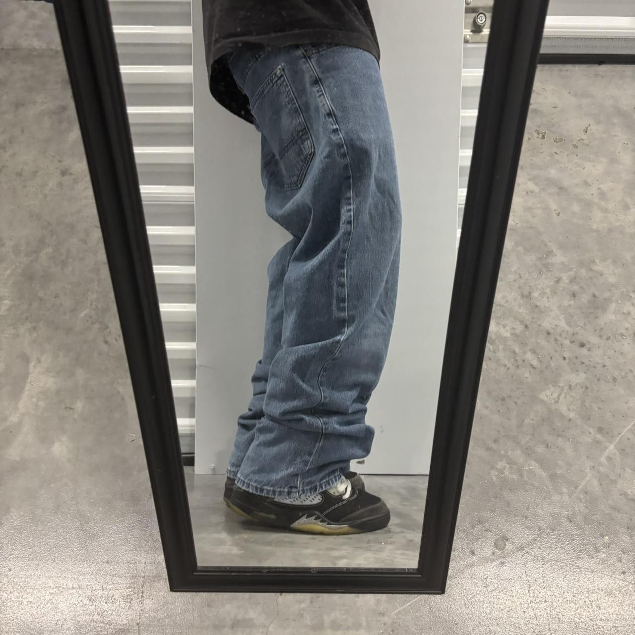 Japanese Brand × Vintage Crazy Vintage Y2K/2000 Grunge Medium Wash Essential Denim Jeans! Size US 34 / EU 50 - 2 Thumbnail