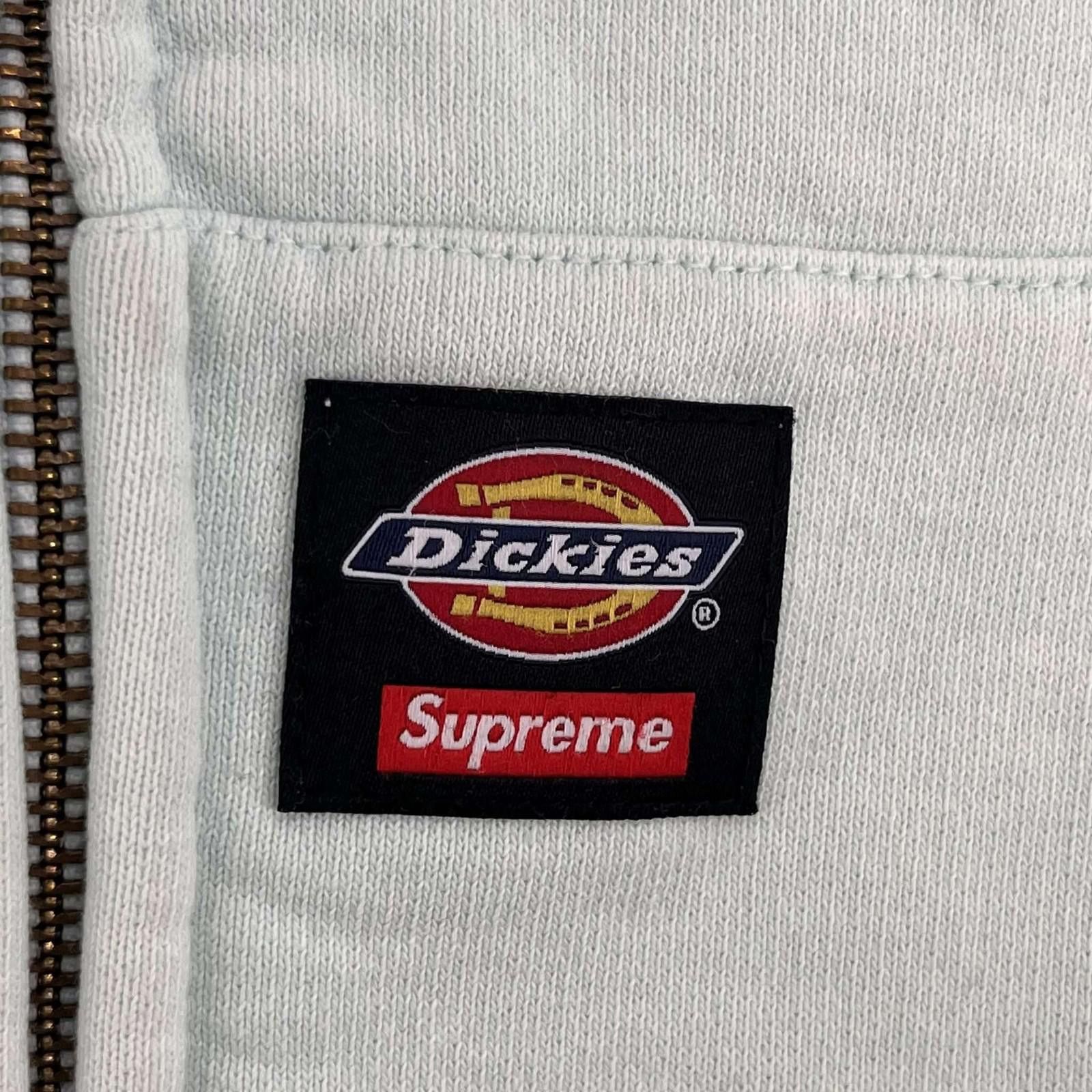 Supreme Dickies Quilted Lined Zip Up Hooded Sweatshirt M