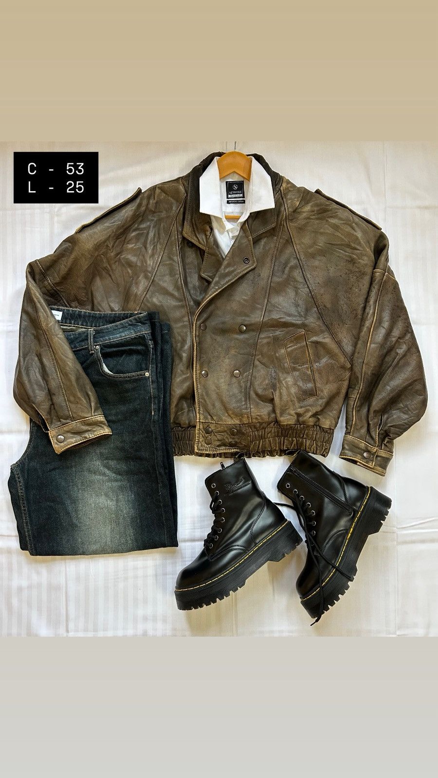 Other Vintage Jacqes Leather Jacket. Size US L / EU 52-54 / 3 - 1 Thumbnail