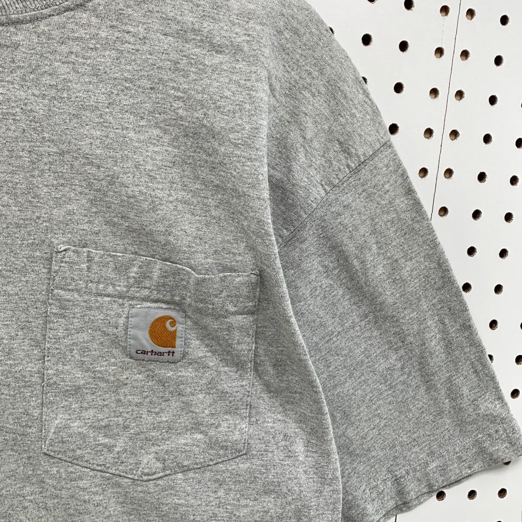Carhartt Carhartt Pocket Workwear Shirt Gray Mens Large Short Sleeve Shirt Mens Large Gray Pocket Workwear Shirt 90s? Size US L / EU 52-54 / 3 - 7 Thumbnail