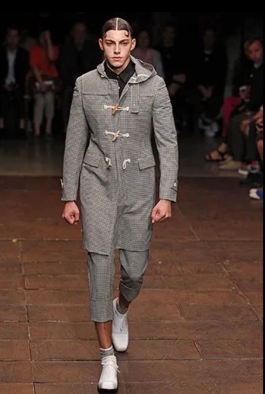 Comme des Garcons Comme Des Garcons Houndstooth trench coat Size US L / EU 52-54 / 3 - 7 Thumbnail