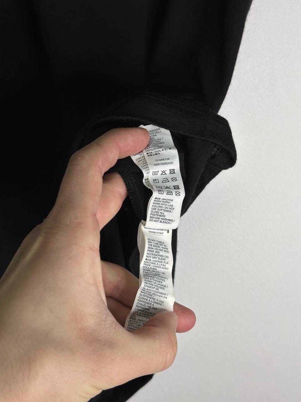 Icebreaker Icebreaker Merino 200 Oasis Thermal Zip Black Base Layer Size US M / EU 48-50 / 2 - 8 Thumbnail