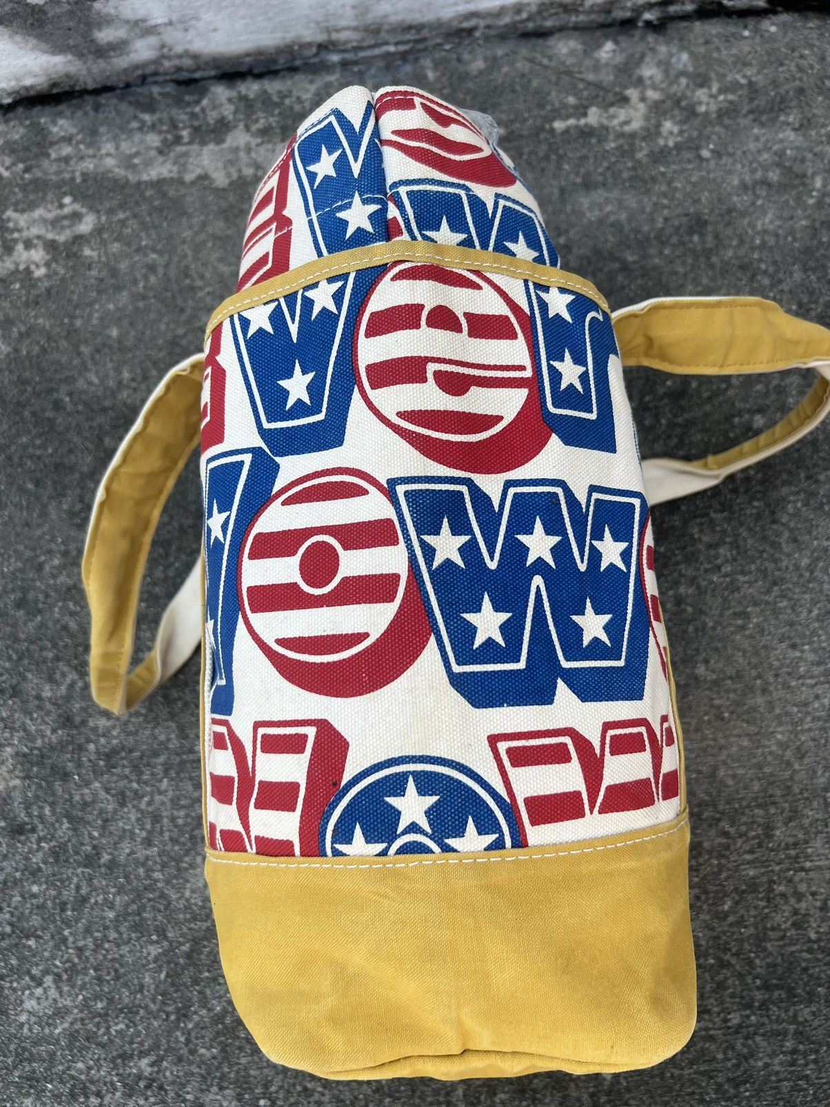 Hysteric Glamour Vintage Hysteric Glamour Duck Cotton Psychedelic Tote Bag Size ONE SIZE - 8 Thumbnail