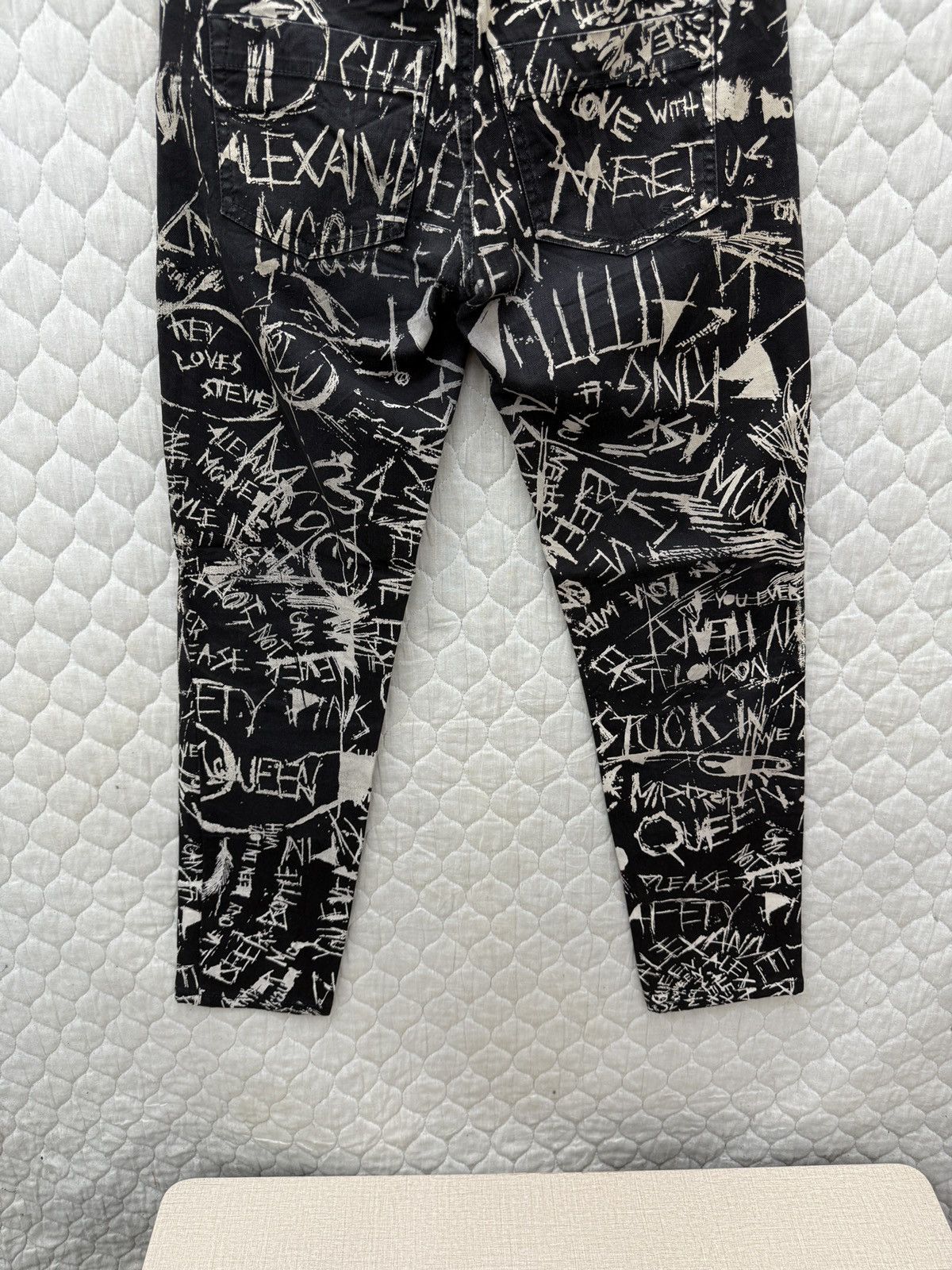 Alexander McQueen 🔥🔥🔥ARCHIVE ALEXANDER MCQUEEN PUNK PANTS Size US 29 - 10 Thumbnail