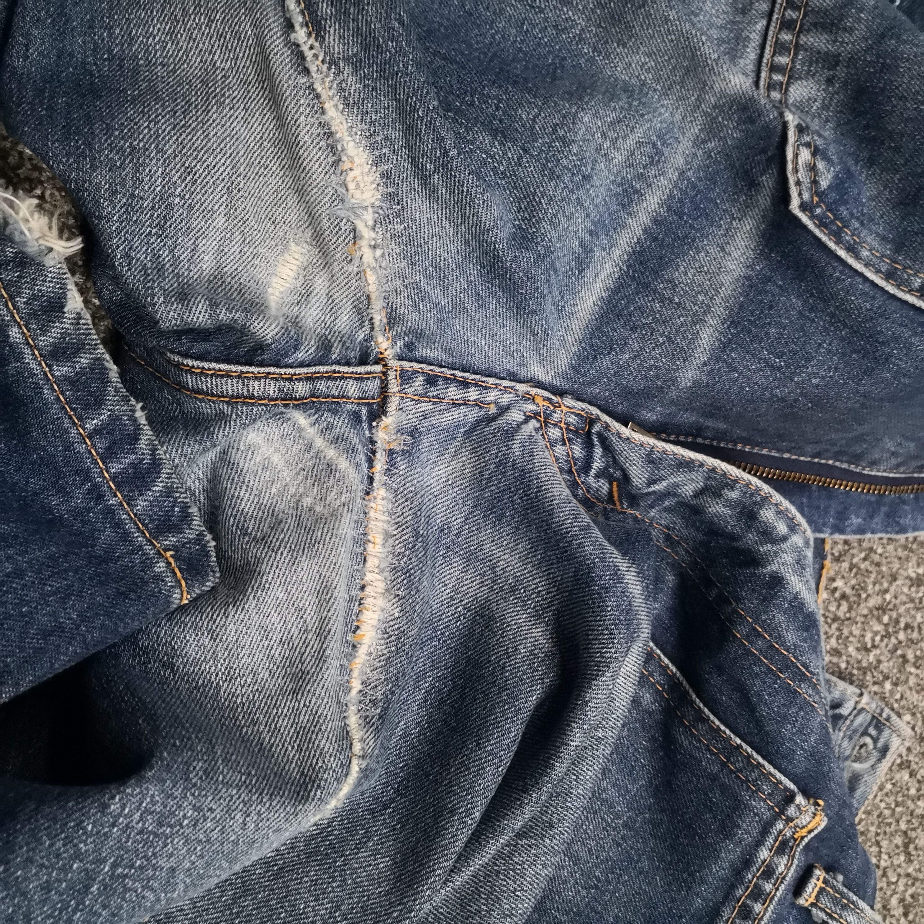 Hysteric Glamour 🇯🇵 80s Bush Pants Bobson Super Crazy Flared Sick Denim Size US 32 / EU 48 - 11 Thumbnail
