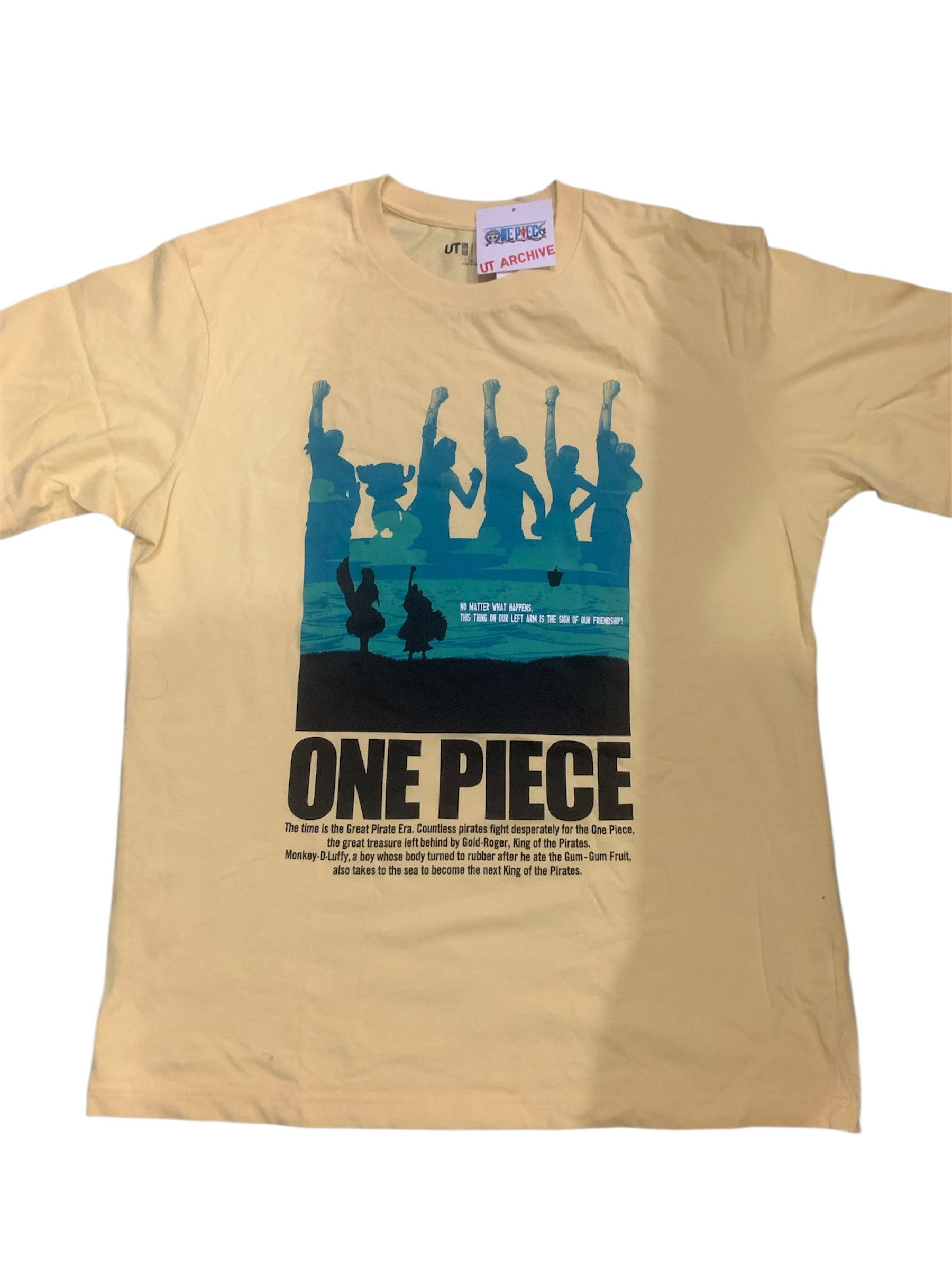 One Piece UNIQLO x ONE PIECE tshirt Size US XL / EU 56 / 4 - 1 Thumbnail