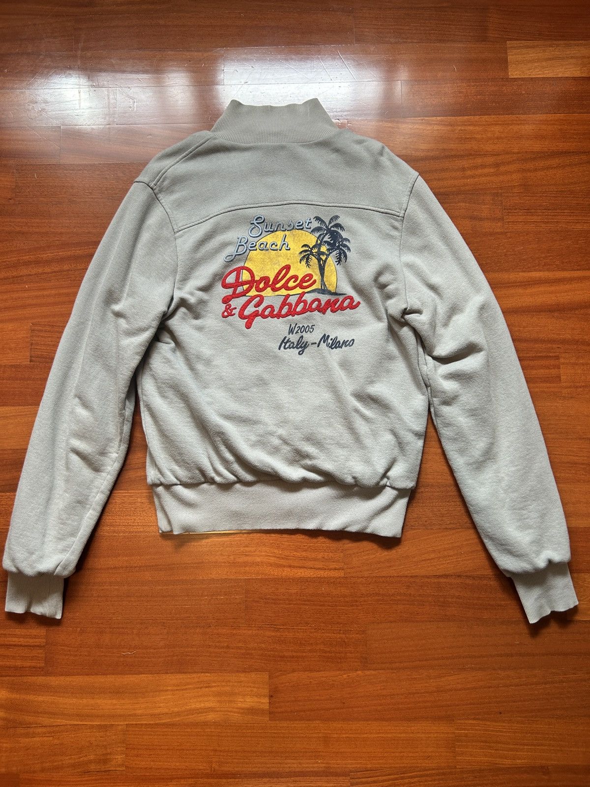 Dolce & Gabbana Dolce & Gabbana Sunset Beach Bomber Jacket Archive Y2K Size US M / EU 48-50 / 2 - 1 Thumbnail