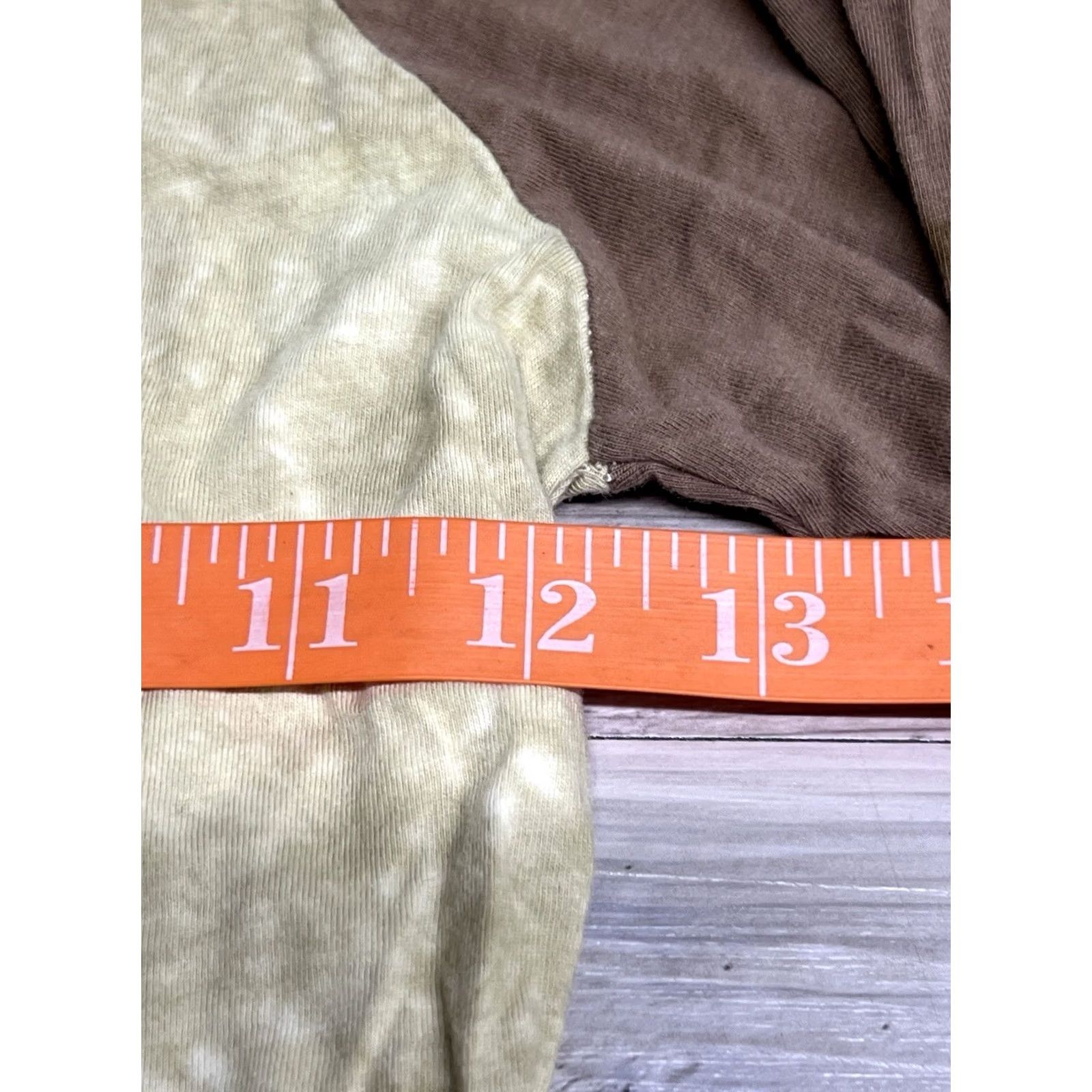 Buffalo David Bitton Buffalo David Bitton Womens Long Sleeve Raglan T-Shirt Cloud Dye Beige XS Size XS / US 0-2 / IT 36-38 - 6 Thumbnail