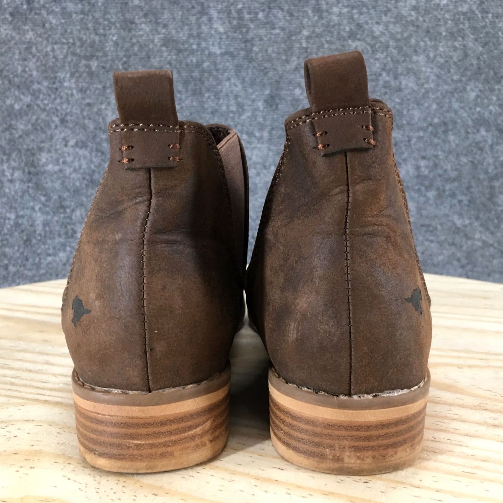 Vintage Rocket Dog Maylon Boots Womens 8.5 Casual Chelsea Ankle Boot Brown Faux Leather Boots Size US 9 / IT 39 - 5 Thumbnail