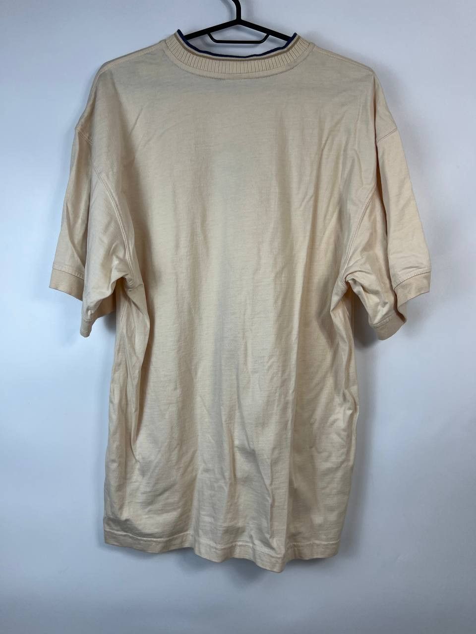 Nike Nike vintage 90s beige center logo swoosh tee shirt size M Size US M / EU 48-50 / 2 - 6 Thumbnail