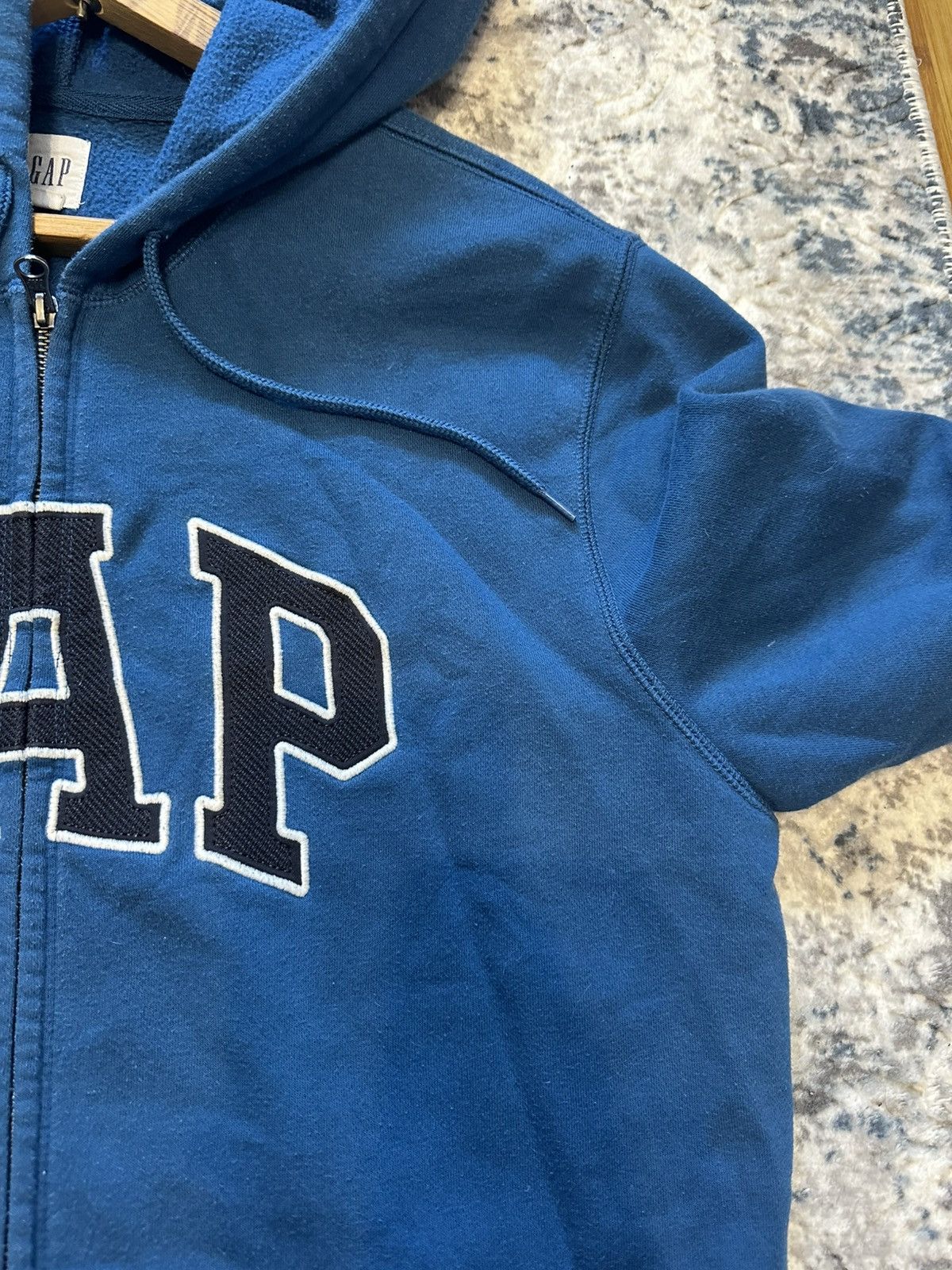 Gap HOODIE GAP Y2K VINTAGE STREETWEAR BIG LOGO,SIZEL Size US L / EU 52-54 / 3 - 7 Thumbnail