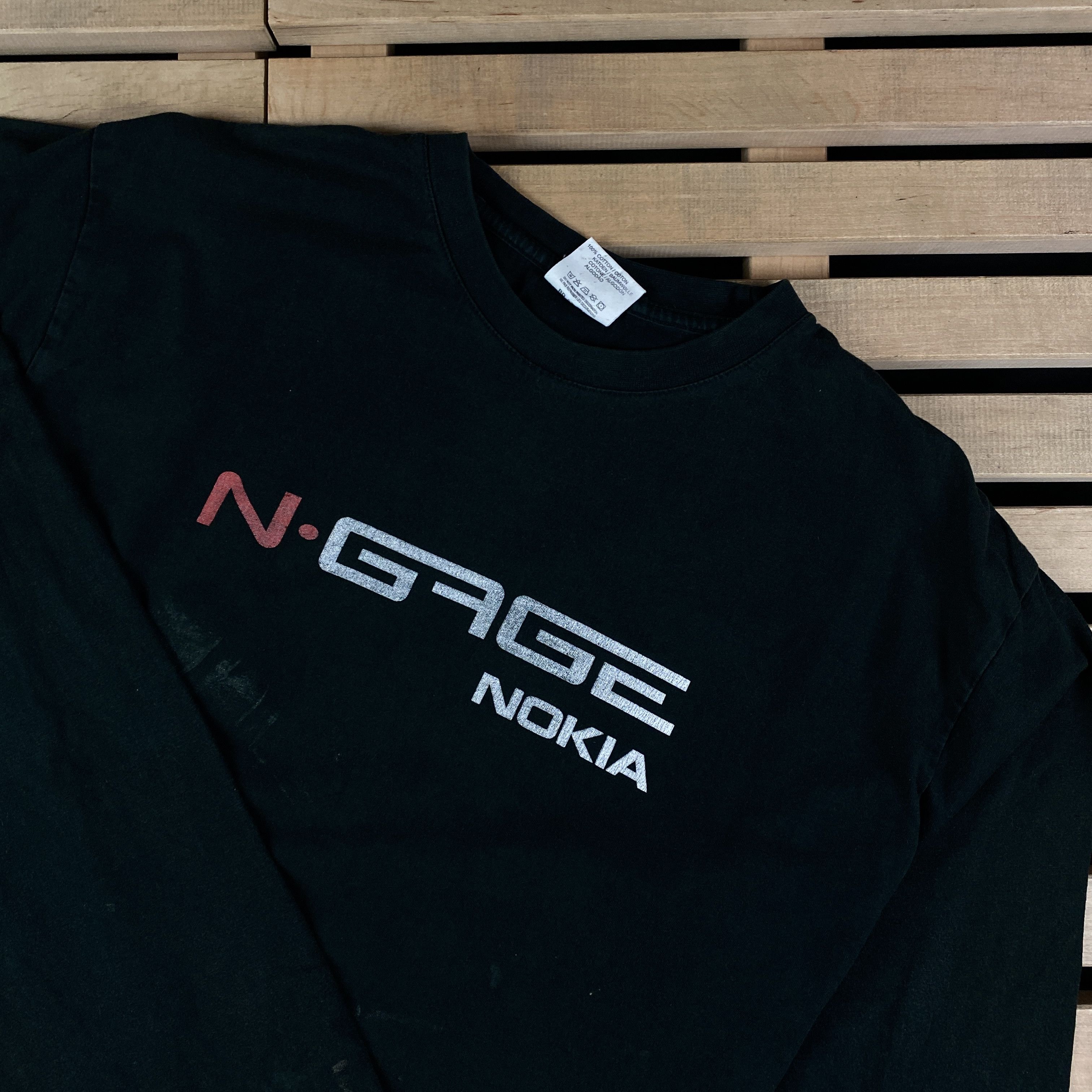 Playstation × Vintage Mens Vintage Long Sleeve T-Shirt N-Gage Nokia Size XL Size US XL / EU 56 / 4 - 2 Thumbnail