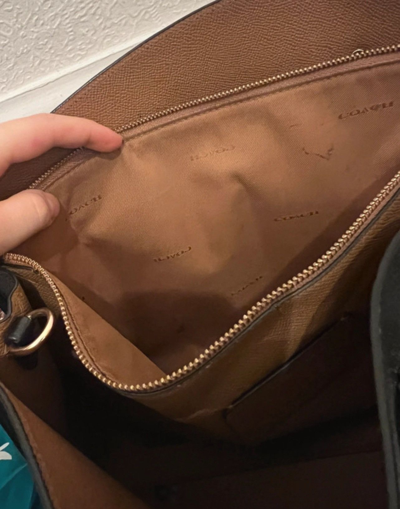 Coach Coach Black Leather Tote Bag – Elegant & Versatile Size ONE SIZE - 13 Thumbnail