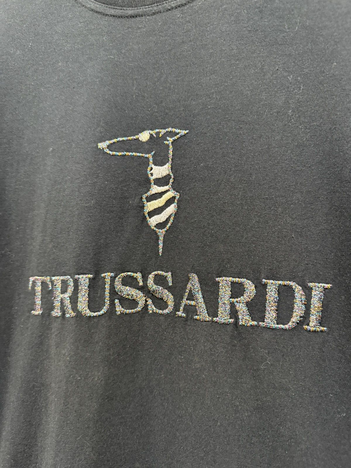 Trussardi Trussardi emboried tshirt Size US S / EU 44-46 / 1 - 8 Thumbnail