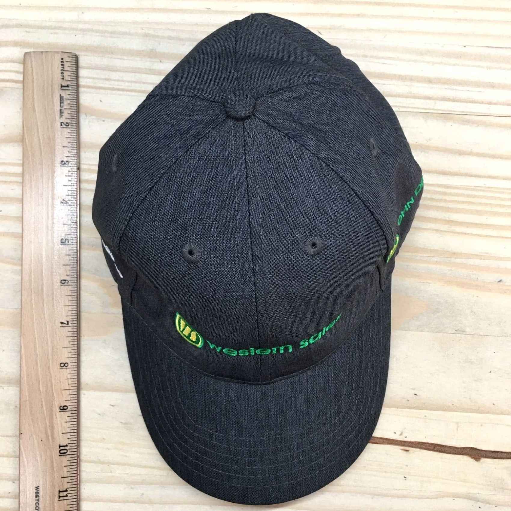 Vintage Fersten Worldwide Western Sales Baseball Cap Hat Mens One Size Grey Adjustable Embroidered Size ONE SIZE - 3 Thumbnail