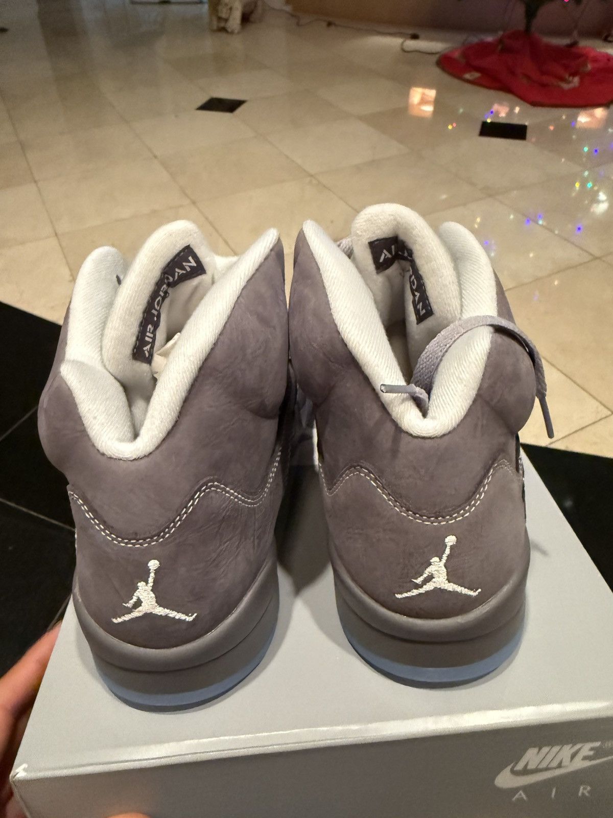 Jordan Brand DS Air jordan V Five wolf grey SIZE 10, 12 or 13 Size US 12 / EU 45 - 4 Thumbnail
