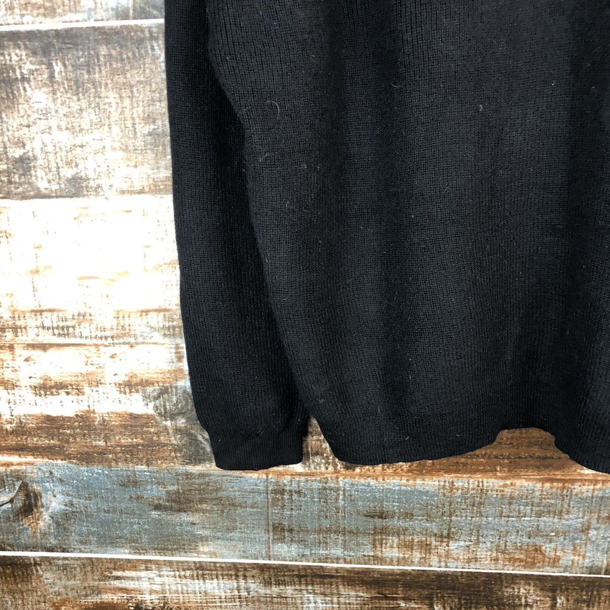 Homespun Knitwear × Japanese Brand Salon Black vintage japan Knitwear #A1835 Size M / US 6-8 / IT 42-44 - 7 Thumbnail
