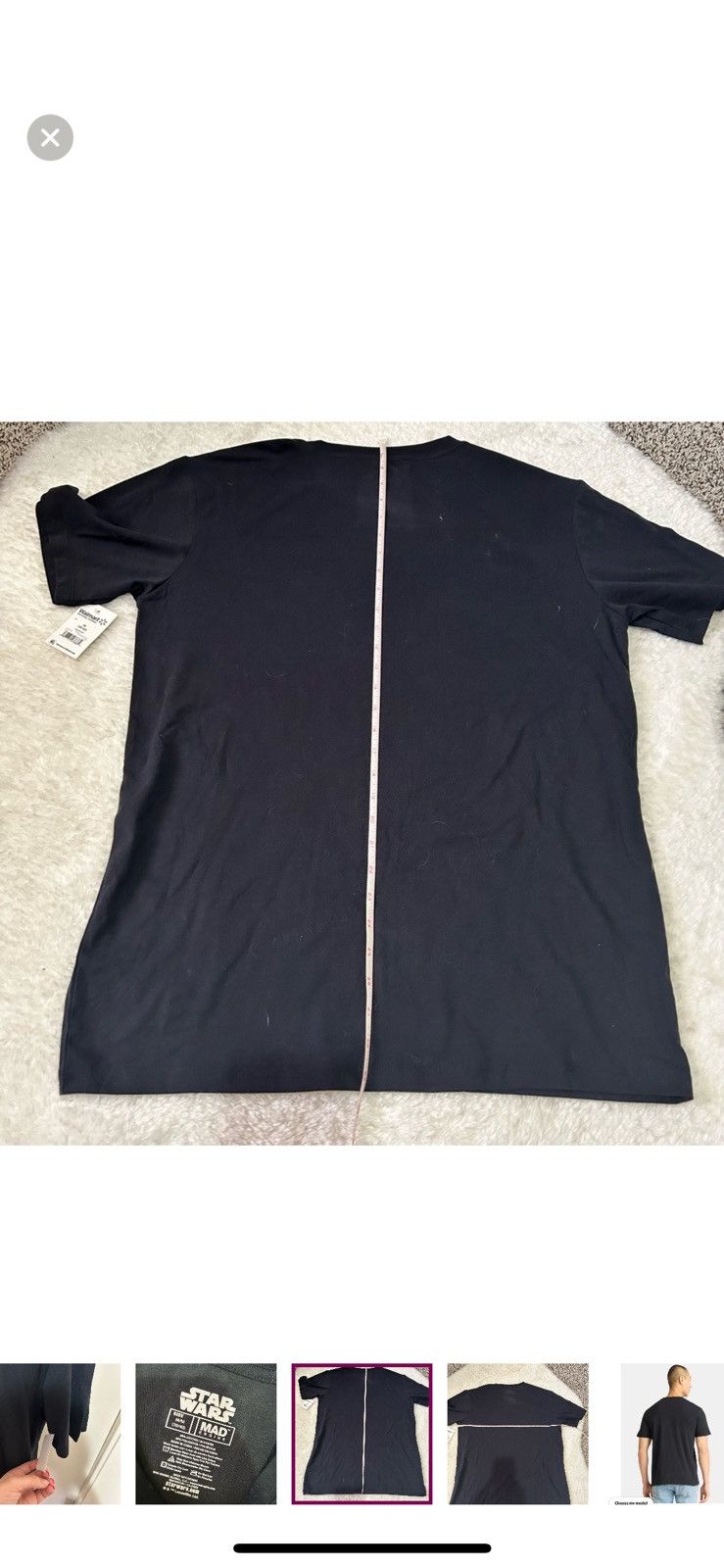 Mad Engine Mad engine Star Wars medium black darth vader dad tee Size US M / EU 48-50 / 2 - 4 Thumbnail