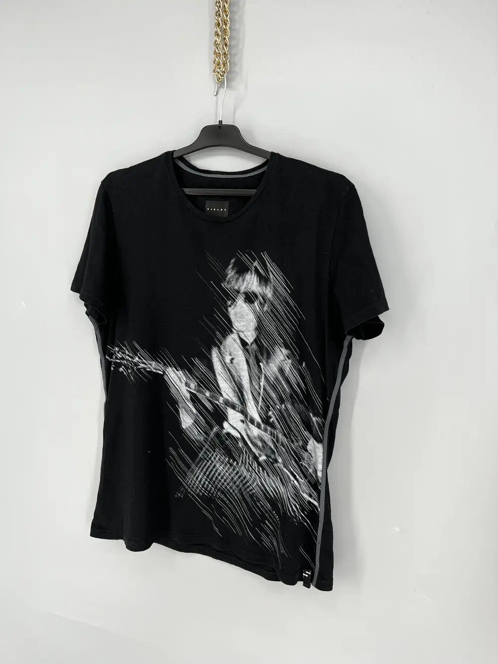 Band Tees Vintage Y2K SISLEY BLACK T-Shirts Size US L / EU 52-54 / 3 - 3 Thumbnail