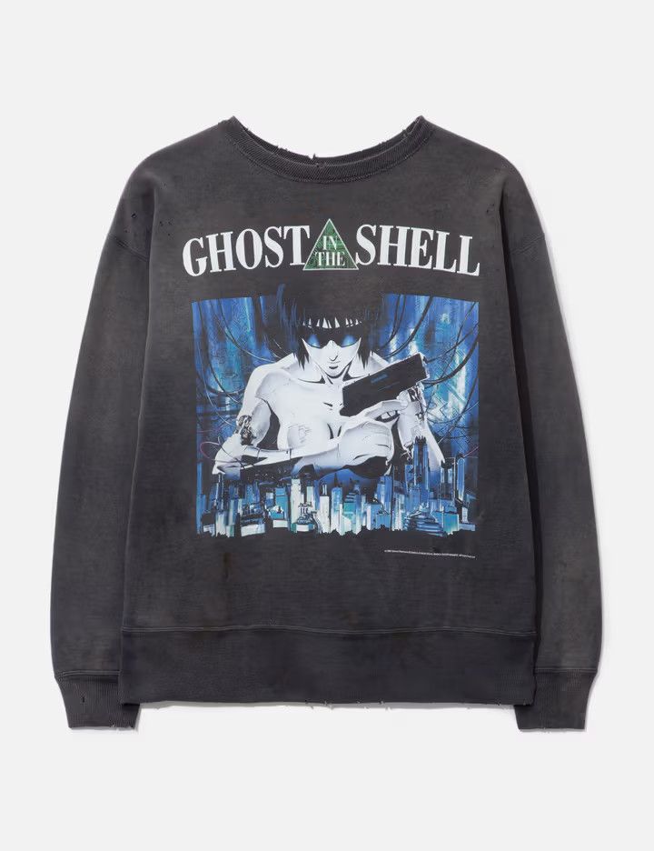 Saint Michael o1h1sh10525 Graphic Sweatshirt in Black Size US XXL / EU 58 / 5 - 1 Thumbnail