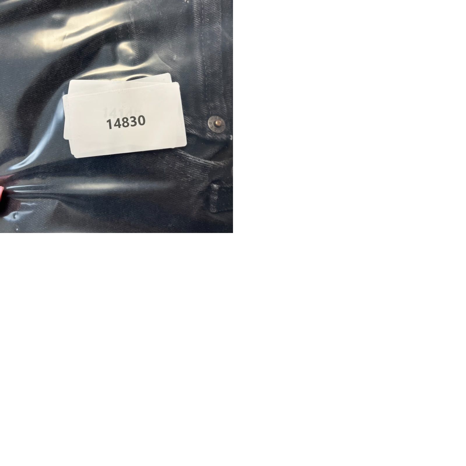 Levi's Levi's Jeans Slim Skinny 34 Dark Wash Black Faded Stretch Premium Big E Mens Regular 34in 5-Pocket Denim Cotton Lyocell Elastan Size US 34 / EU 50 - 9 Thumbnail