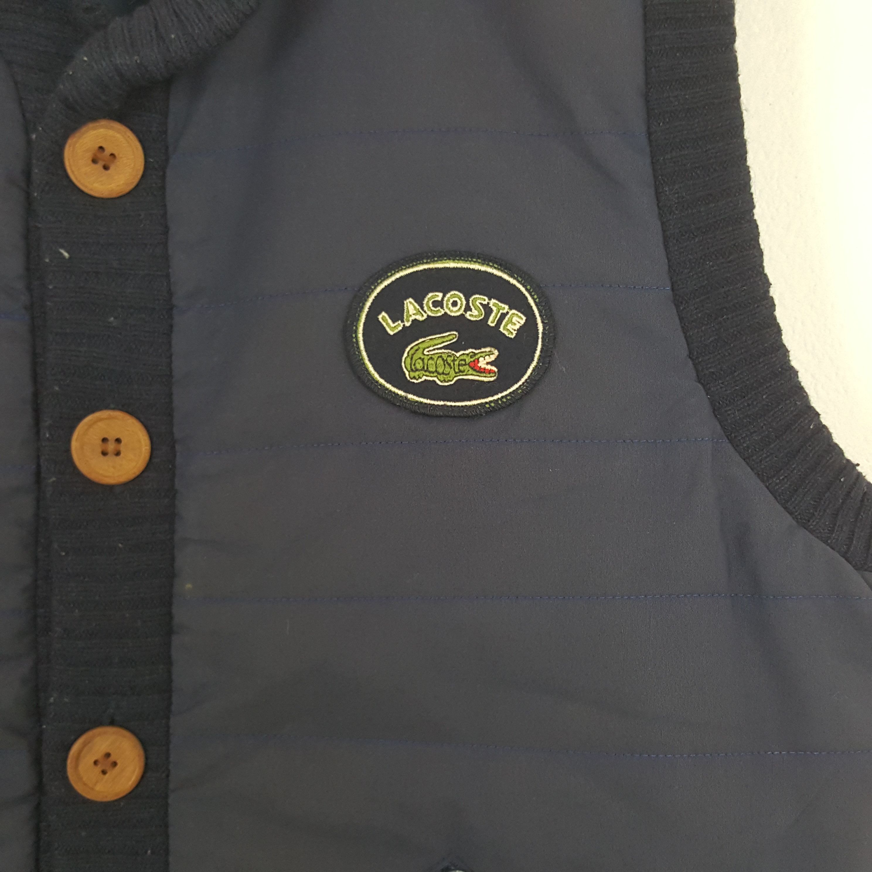 Lacoste × Vintage Vintage Lacoste Vest Jacket Size US L / EU 52-54 / 3 - 2 Thumbnail