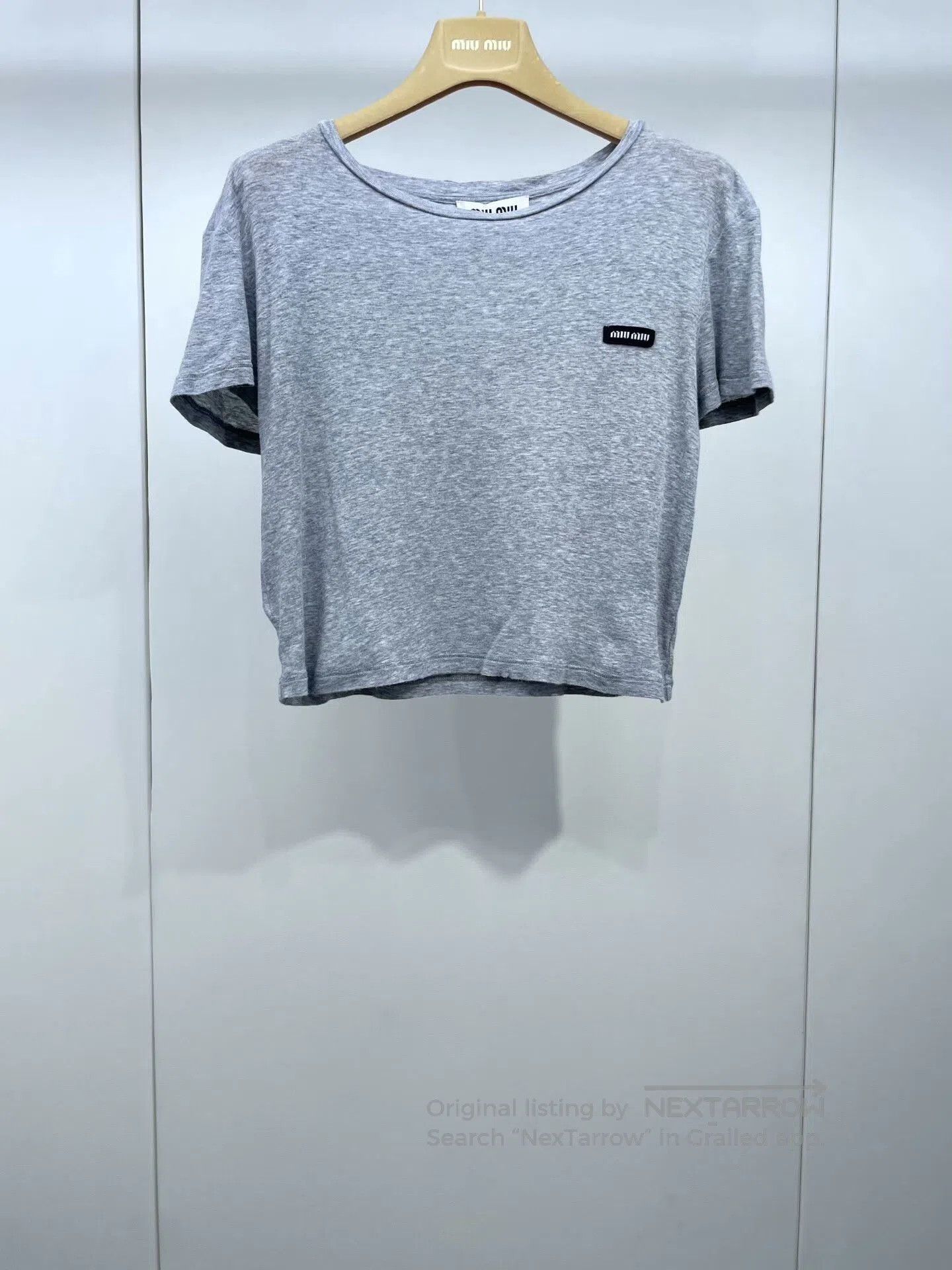 Miu Miu Miu Miu 2024 Spring Gray Short. Size XS / US 0-2 / IT 36-38 - 1 Thumbnail