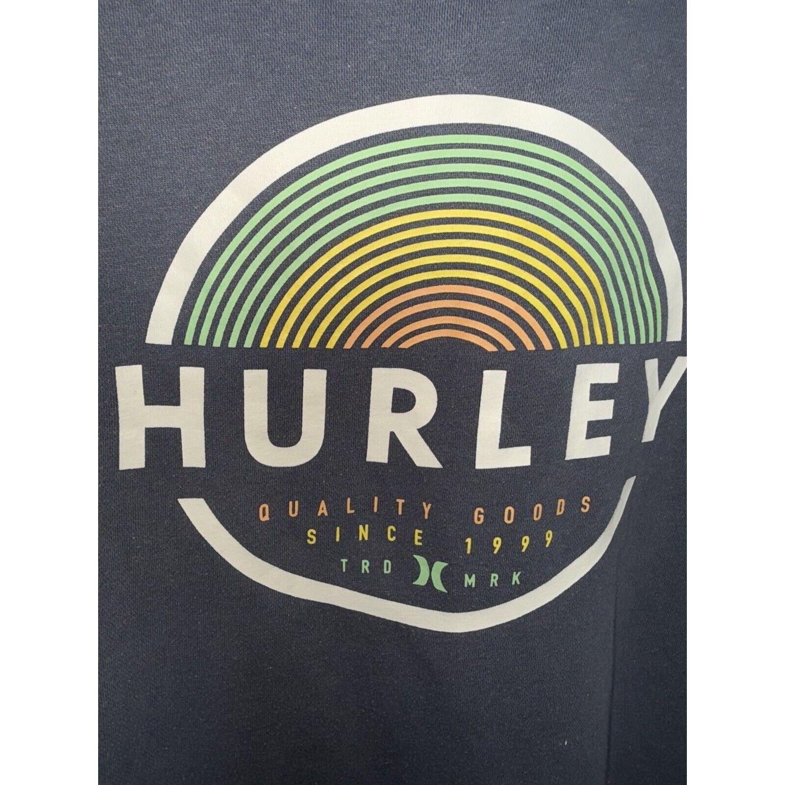 Hurley Hurley Blue Gray Hoodie Sweatshirt Men’s Large Full Zip Logo Size US L / EU 52-54 / 3 - 13 Thumbnail