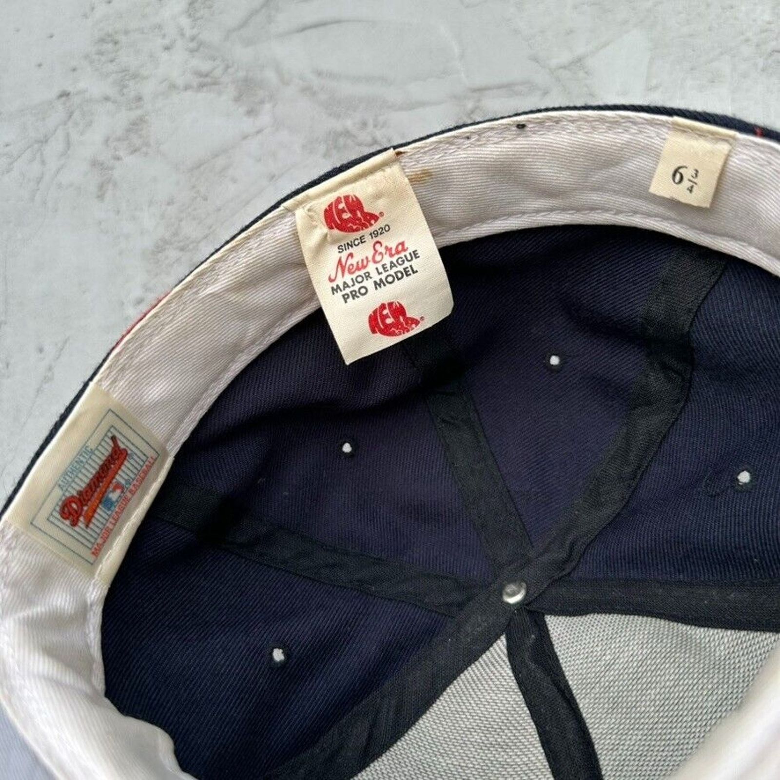 MLB Vintage MLB New Era Atlanta Braves National Champions Hat Size ONE SIZE - 4 Thumbnail