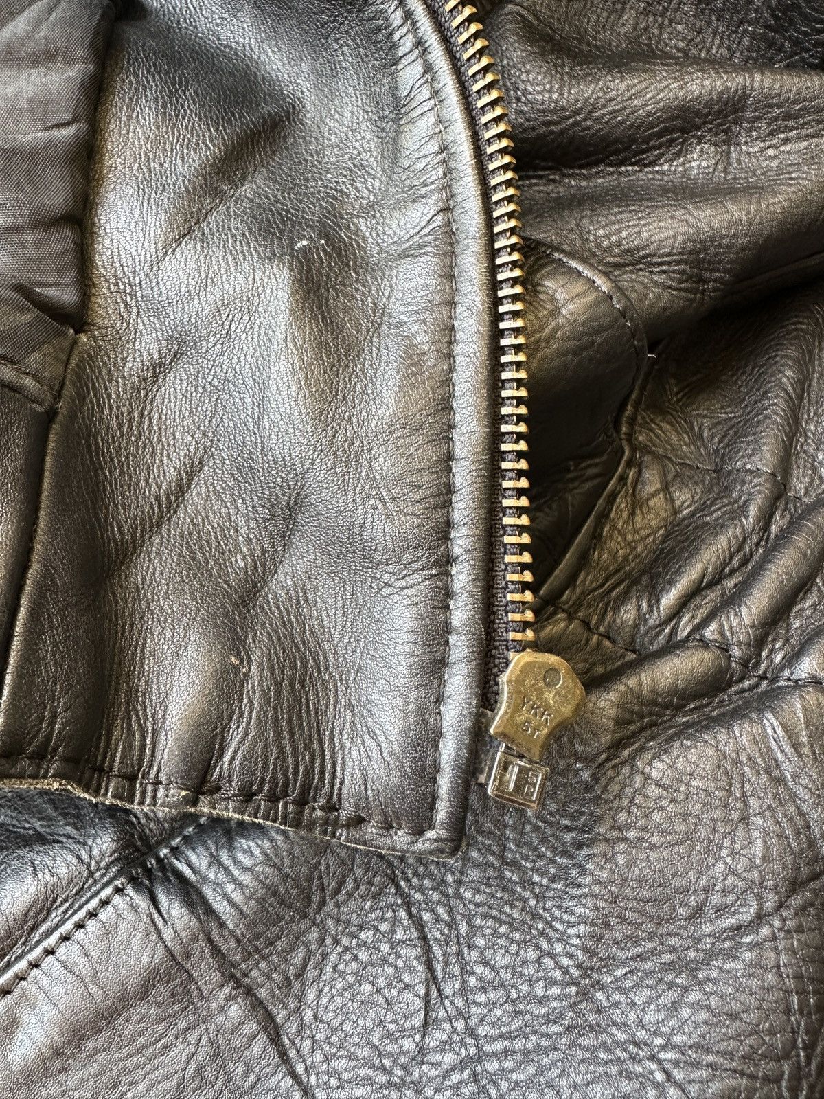 Vintage Vintage 1980s Leather Motorcycle Jacket Size US M / EU 48-50 / 2 - 8 Thumbnail