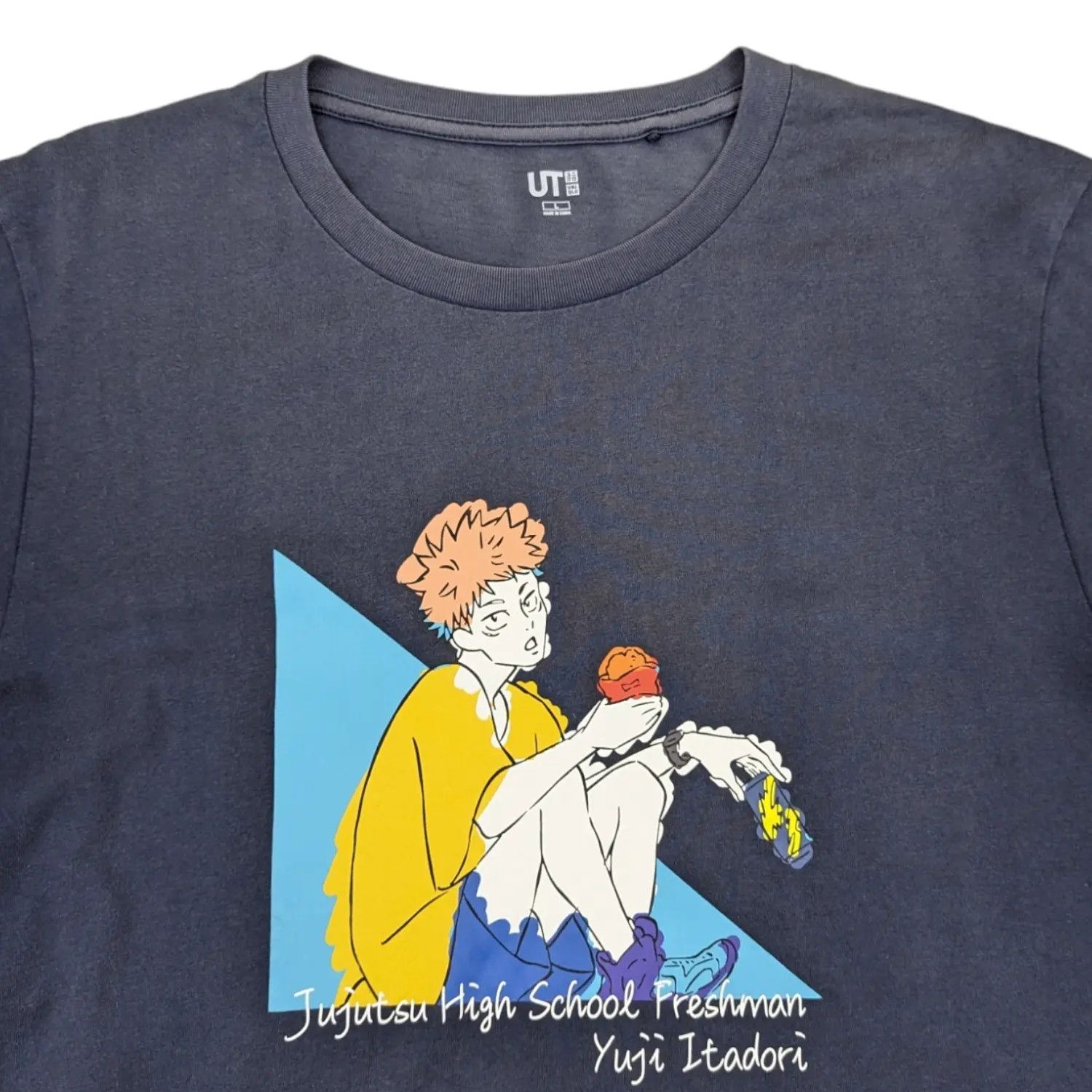 Japanese Brand × Uniqlo JUJUTSU KAISEN Yuji Itadori Uniqlo T-Shirt Size US L / EU 52-54 / 3 - 4 Thumbnail