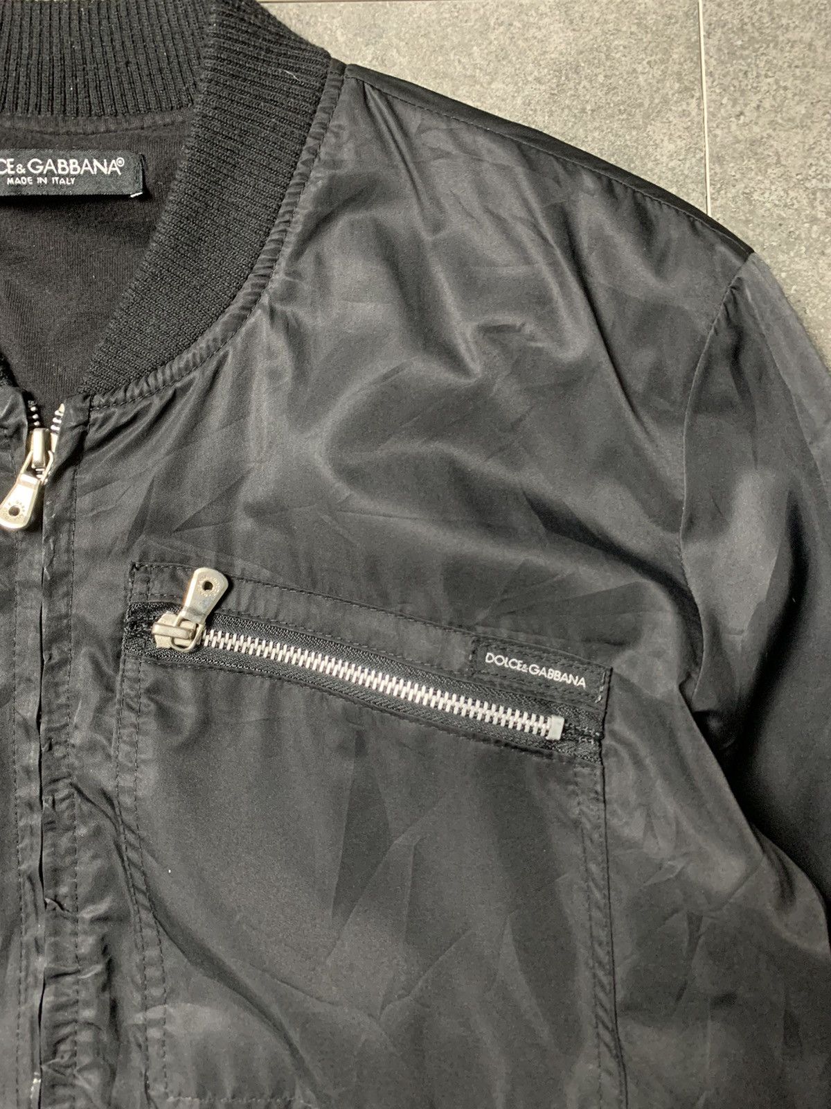 2000s Dolce Gabbana Multipocket Bomber Jacket