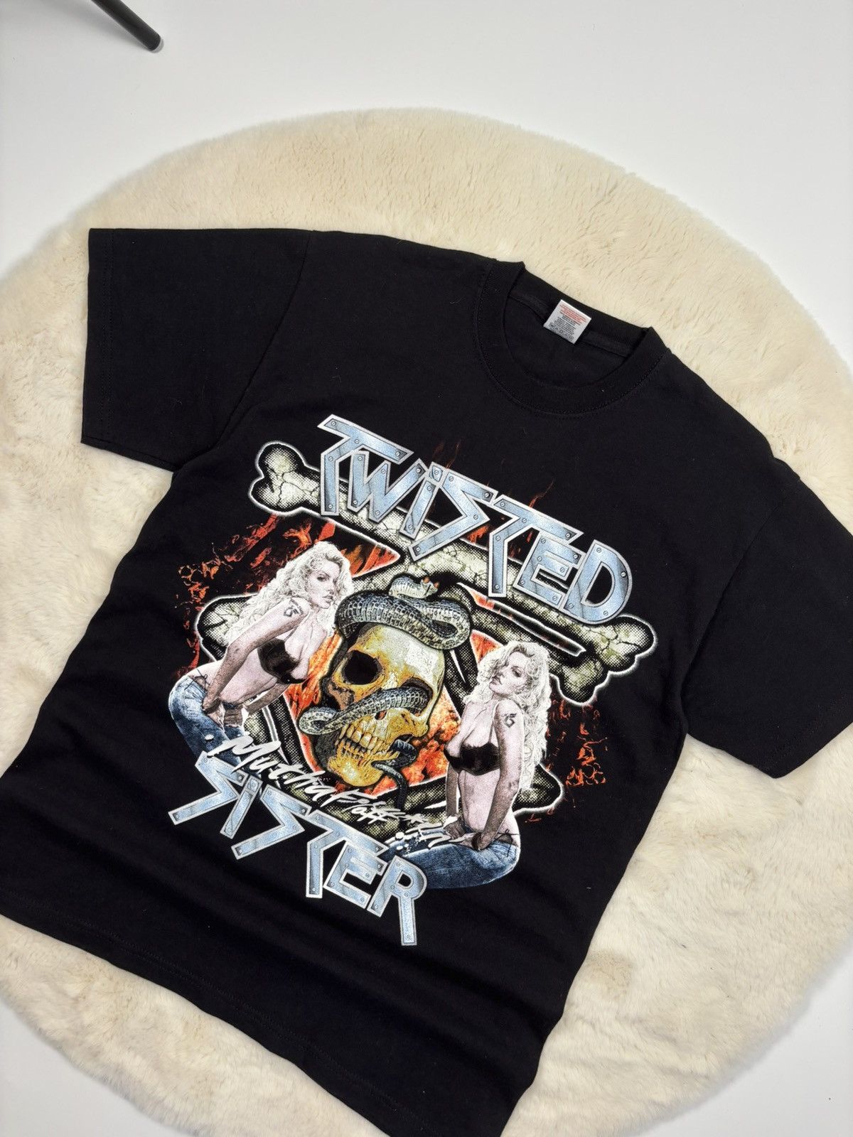 Band Tees × Vintage Twisted Sister Vintage 2010 World Tour Tee T-shirt Rare Y2K Size US M / EU 48-50 / 2 - 3 Thumbnail