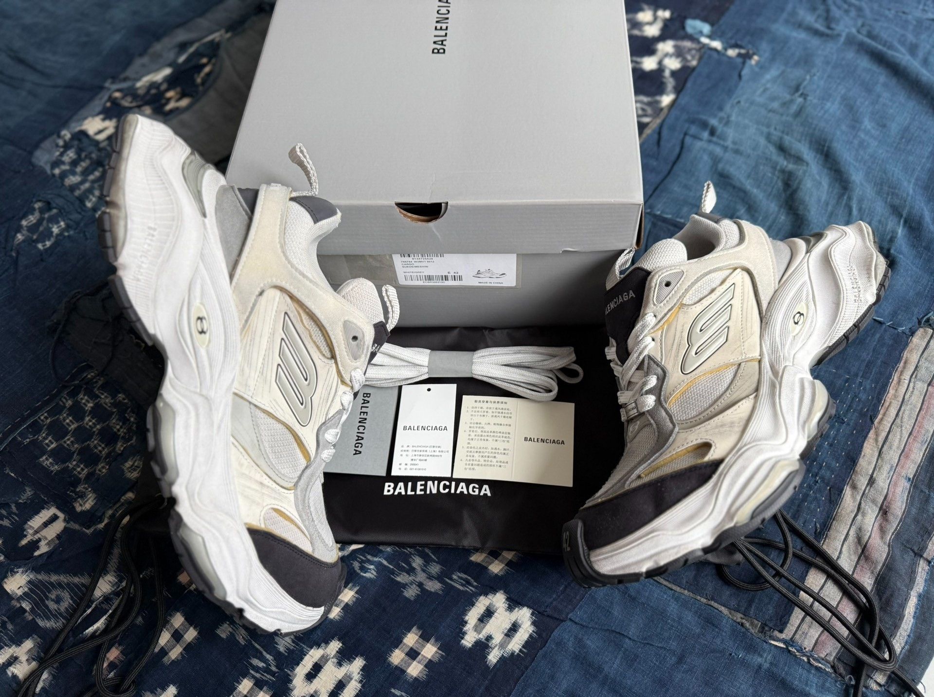 Balenciaga Balenciaga Cargo Dad Running Shoes Size US 5 / EU 37 - 1 Thumbnail