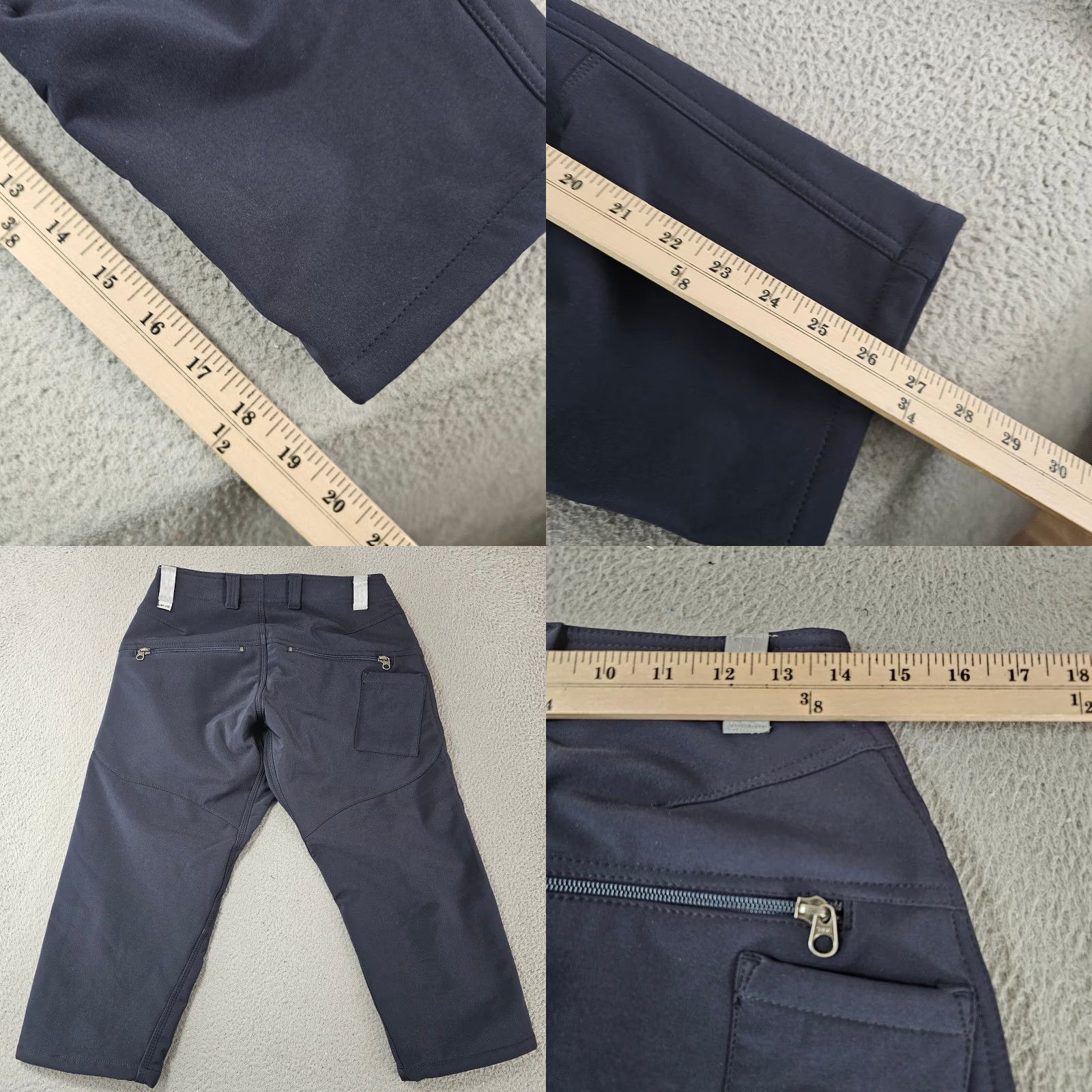 Vintage Swrve Winter Knickers Shorts Mens 28 Regular Navy Water Resistant Softshell Chino Athletic Quick Dry Pockets 19in Inseam Size US 28 / EU 44 - 8 Thumbnail
