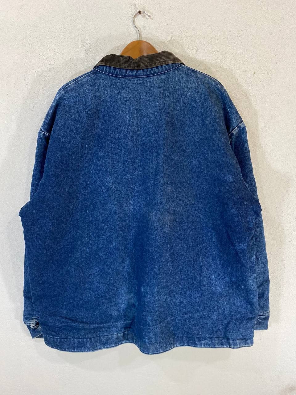Vintage vintage denim jacket made in usa nice design Size US XXL / EU 58 / 5 - 8 Thumbnail
