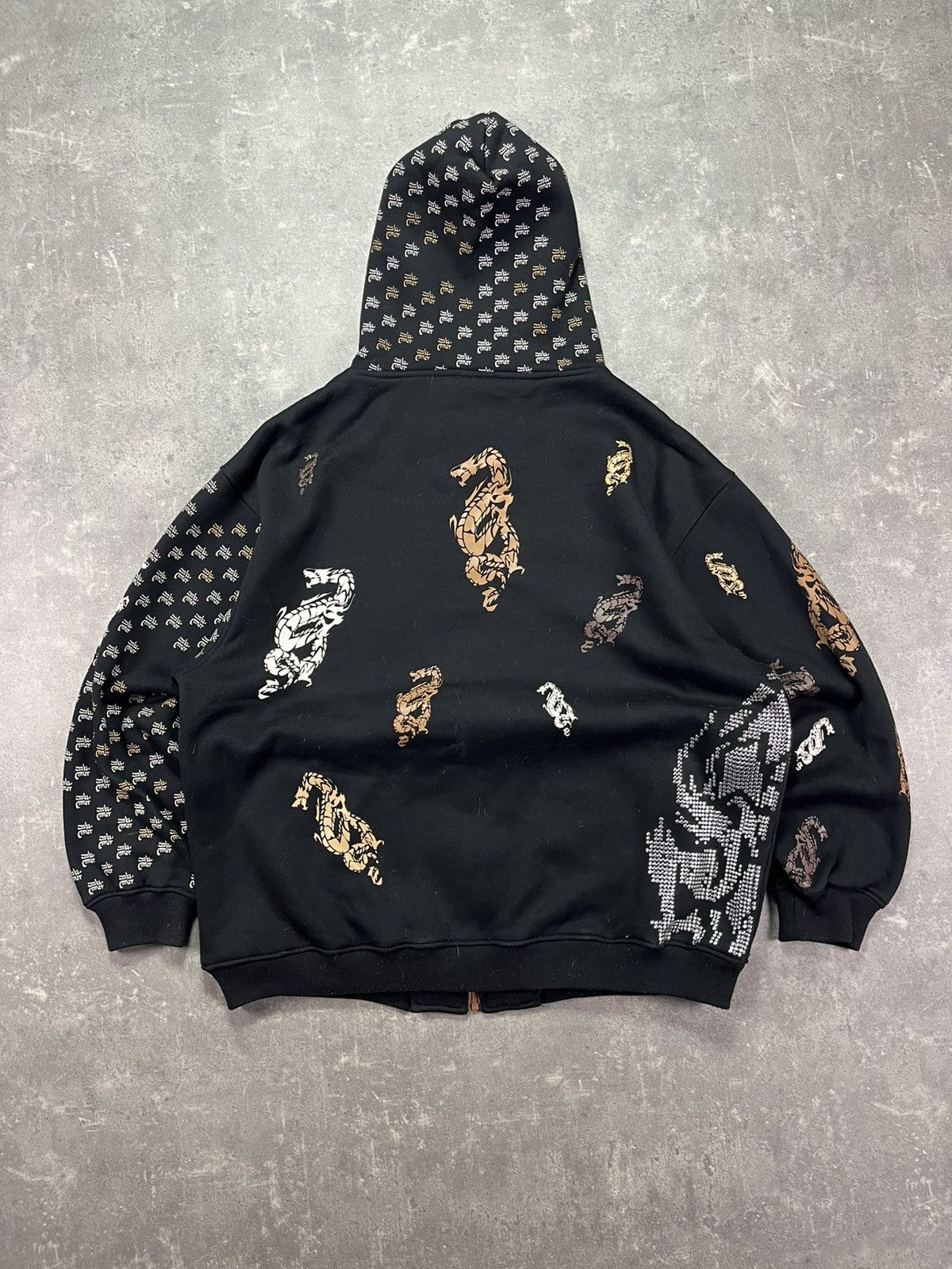 Damani Dada Dada Supreme Dragon Japanese Themes AOP Baggy Zip Hoodie XL Size US XL / EU 56 / 4 - 2 Thumbnail