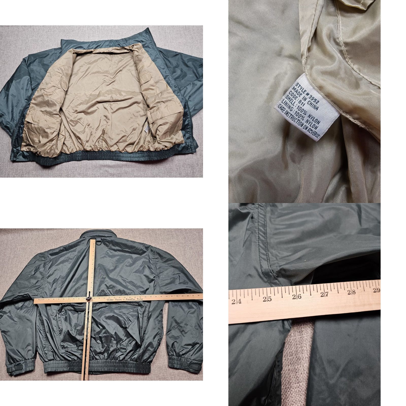Vintage Hodgman Lakestream Jacket Mens XL Green Fishing Multi Pocket Windbreaker Nylon Size US XL / EU 56 / 4 - 8 Thumbnail
