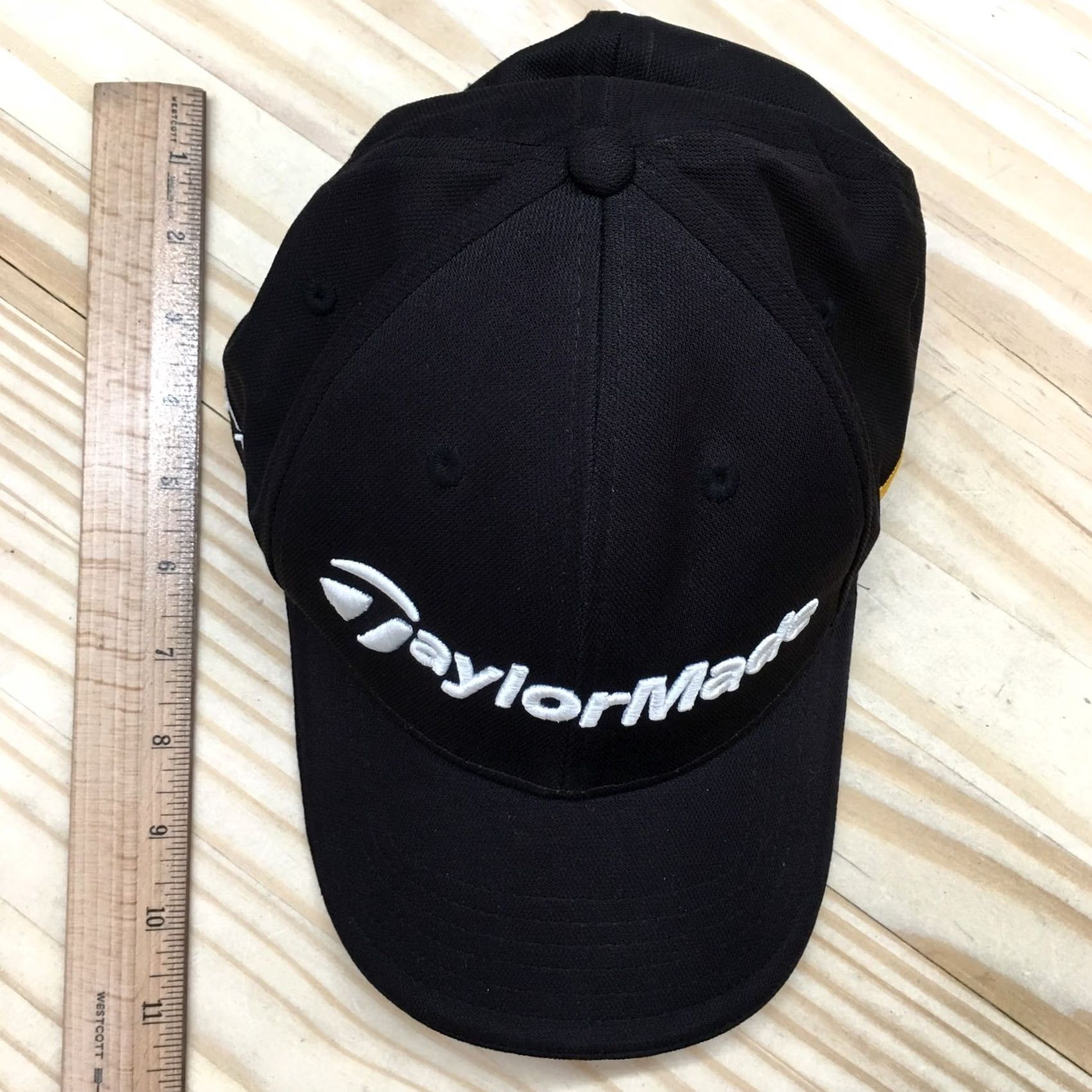 TaylorMade TaylorMade AFlex Baseball Hat Mens Black L-XL Adjustable Embroidered Logo Size ONE SIZE - 3 Thumbnail