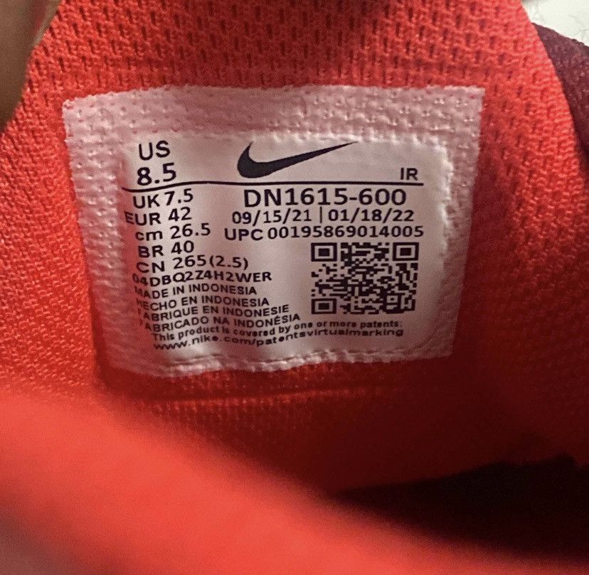 Nike × Supreme Supreme x Nike shox ride 2 speed red Size US 8.5 / EU 41-42 - 3 Thumbnail