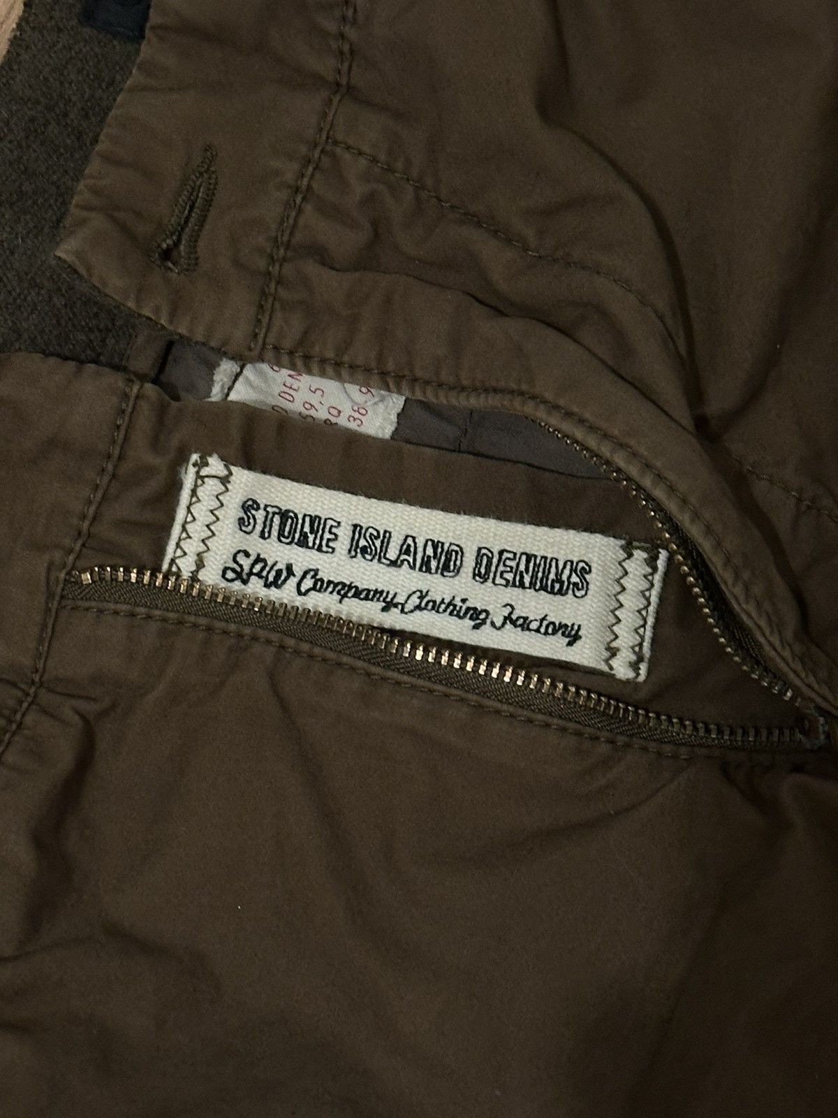 Stone Island × Vintage Stone Island Denims A/W 2008 trousers Size US 34 / EU 50 - 6 Thumbnail