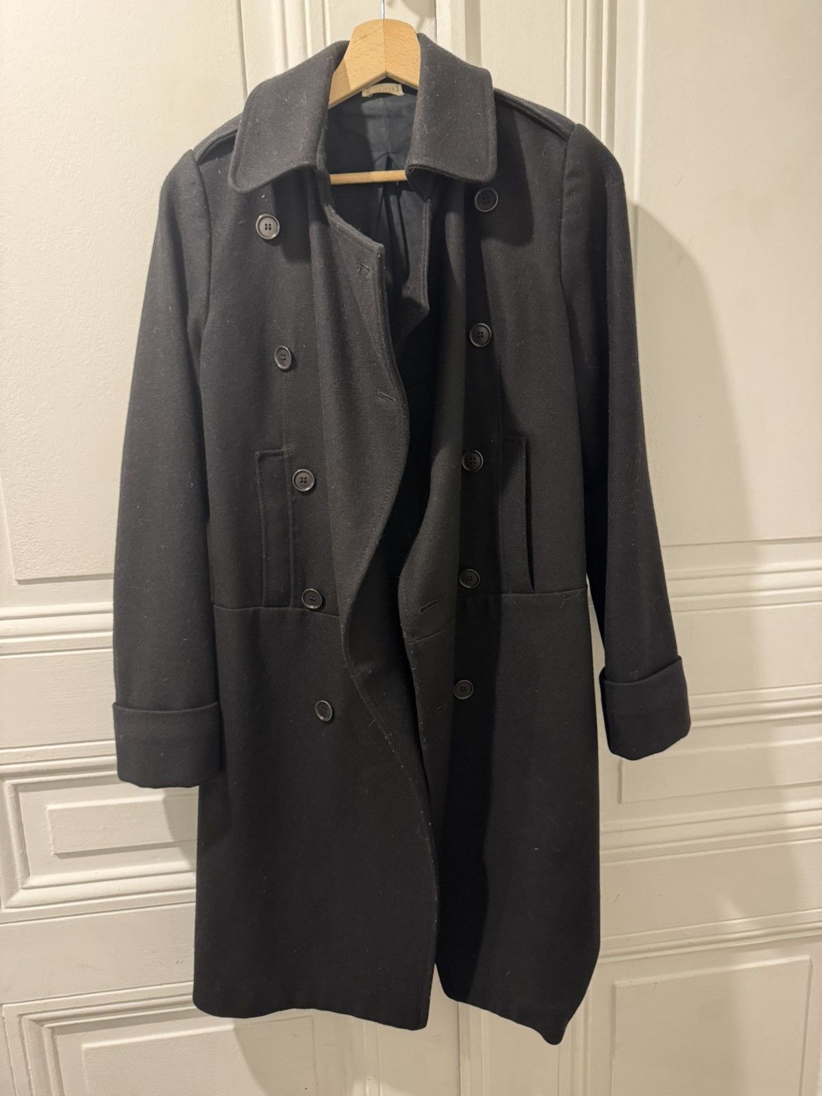 A.F. Vandevorst A.F. Vandevorst Wool Coat Size XXS / US 00 / IT 34 - 1 Thumbnail