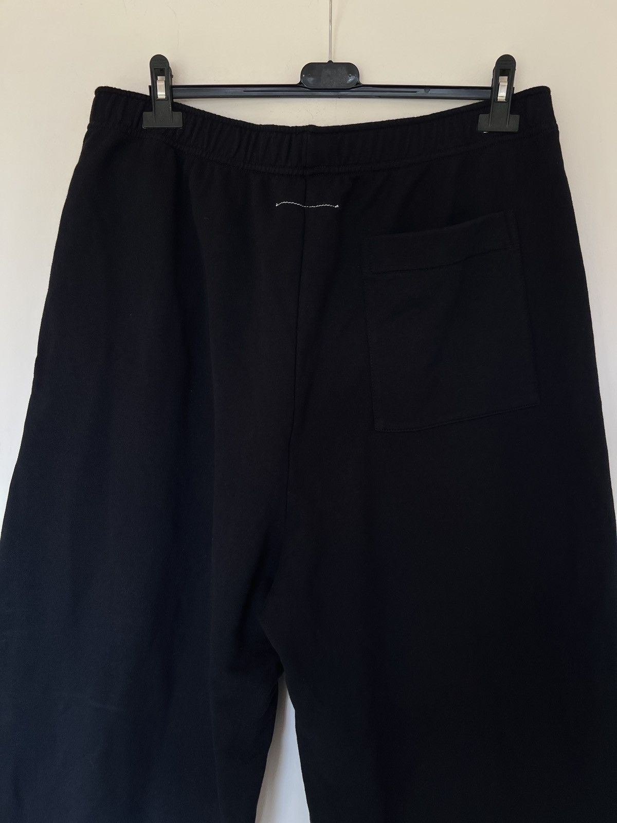 MM6 MM6 Maison Margiela wide leg sweatpants XXL black Size US 42 / EU 58 - 5 Thumbnail