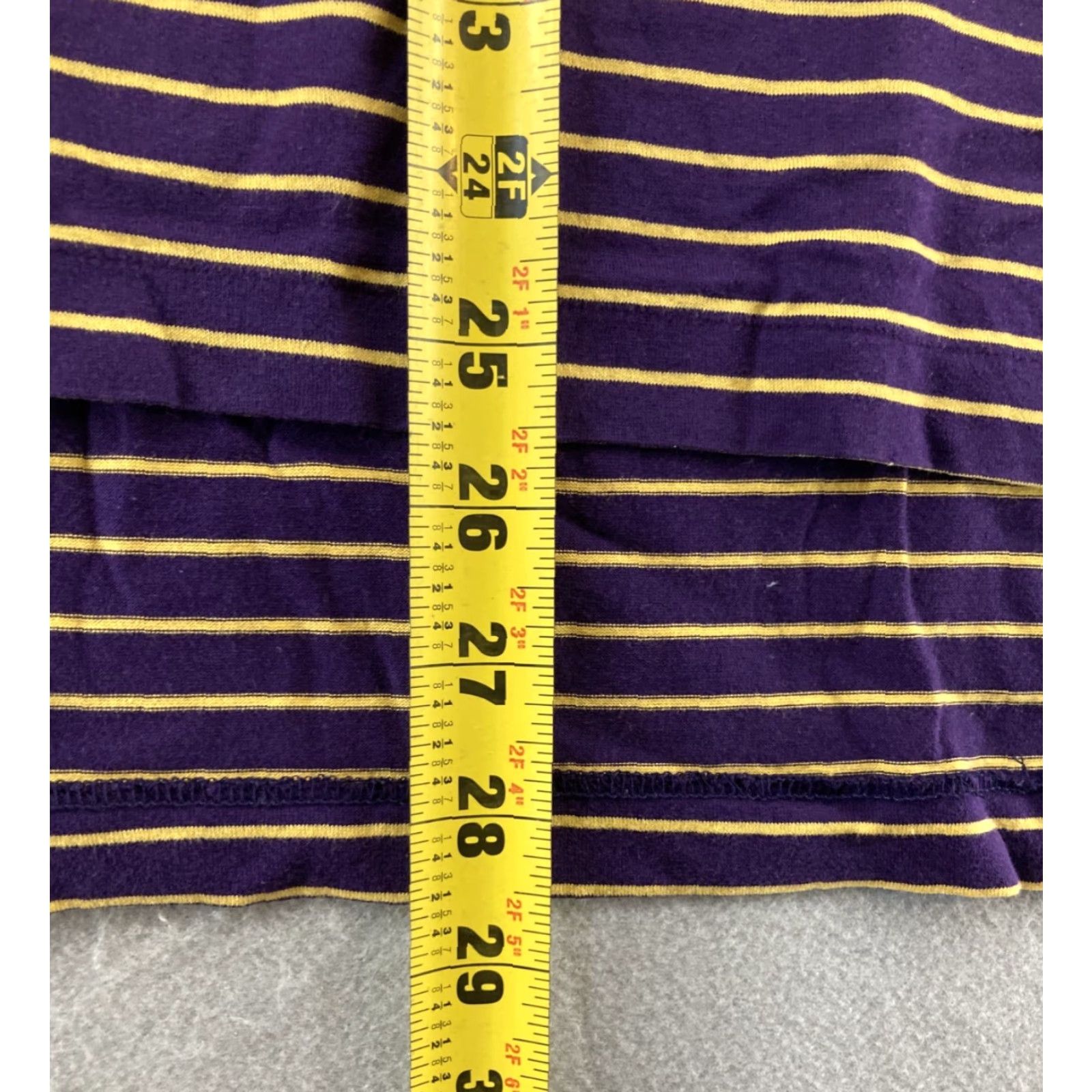 Ralph Lauren VINTAGE Ralph Lauren Polo Golf Shirt Mens Small Purple Striped Adult Small Purple Striped Polo Golf Mens S Small Purple Striped Size US S / EU 44-46 / 1 - 6 Thumbnail