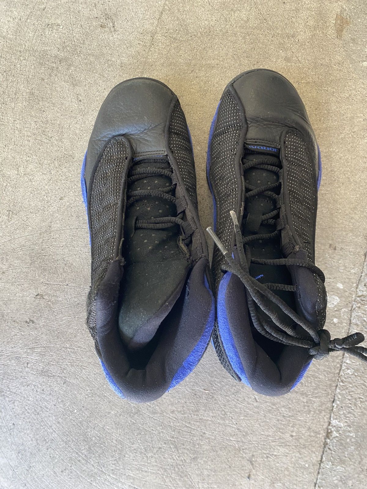 Jordan Brand Jordan 13 Black Hyper Royal Size US 5.5 / EU 38 - 2 Thumbnail
