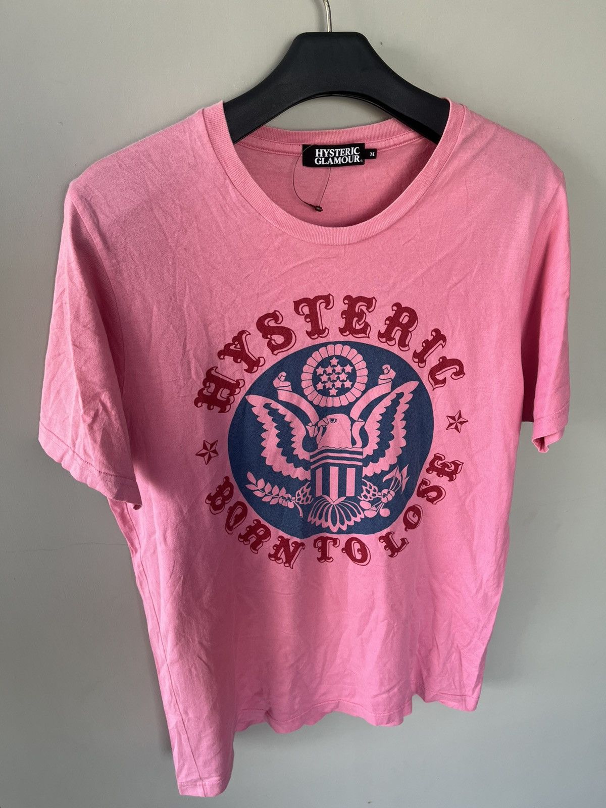 Hysteric Glamour HYSTERIC GLAMOUR BORN TO LOSE JAPANESE PINK T-SHIRT Size US M / EU 48-50 / 2 - 3 Thumbnail