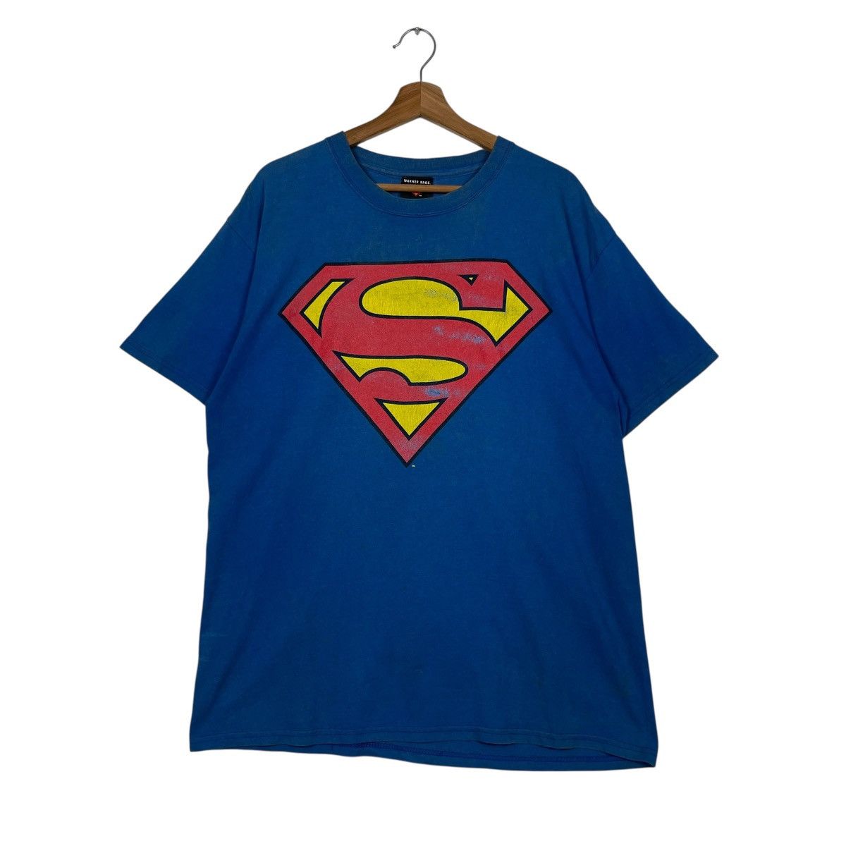 Warner Bros Vintage Warner Bros Superman T-shirt Size US L / EU 52-54 / 3 - 1 Thumbnail
