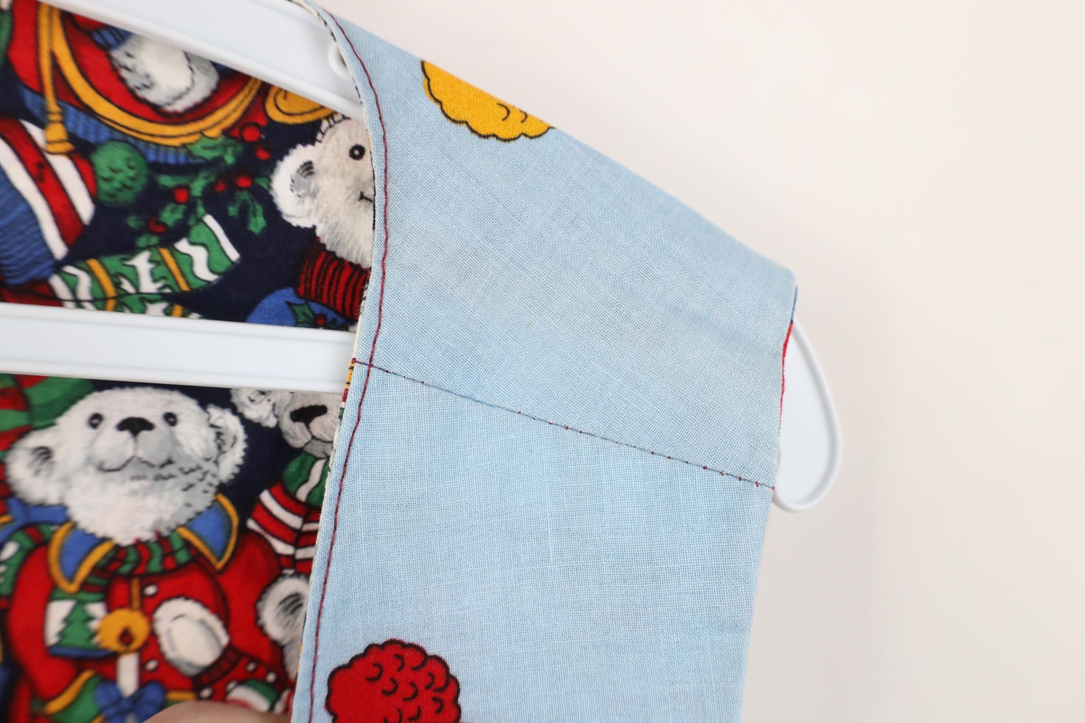 Vintage Vintage 90s Streetwear Reversible Christmas Vest Jacket Size XL / US 12-14 / IT 48-50 - 7 Thumbnail