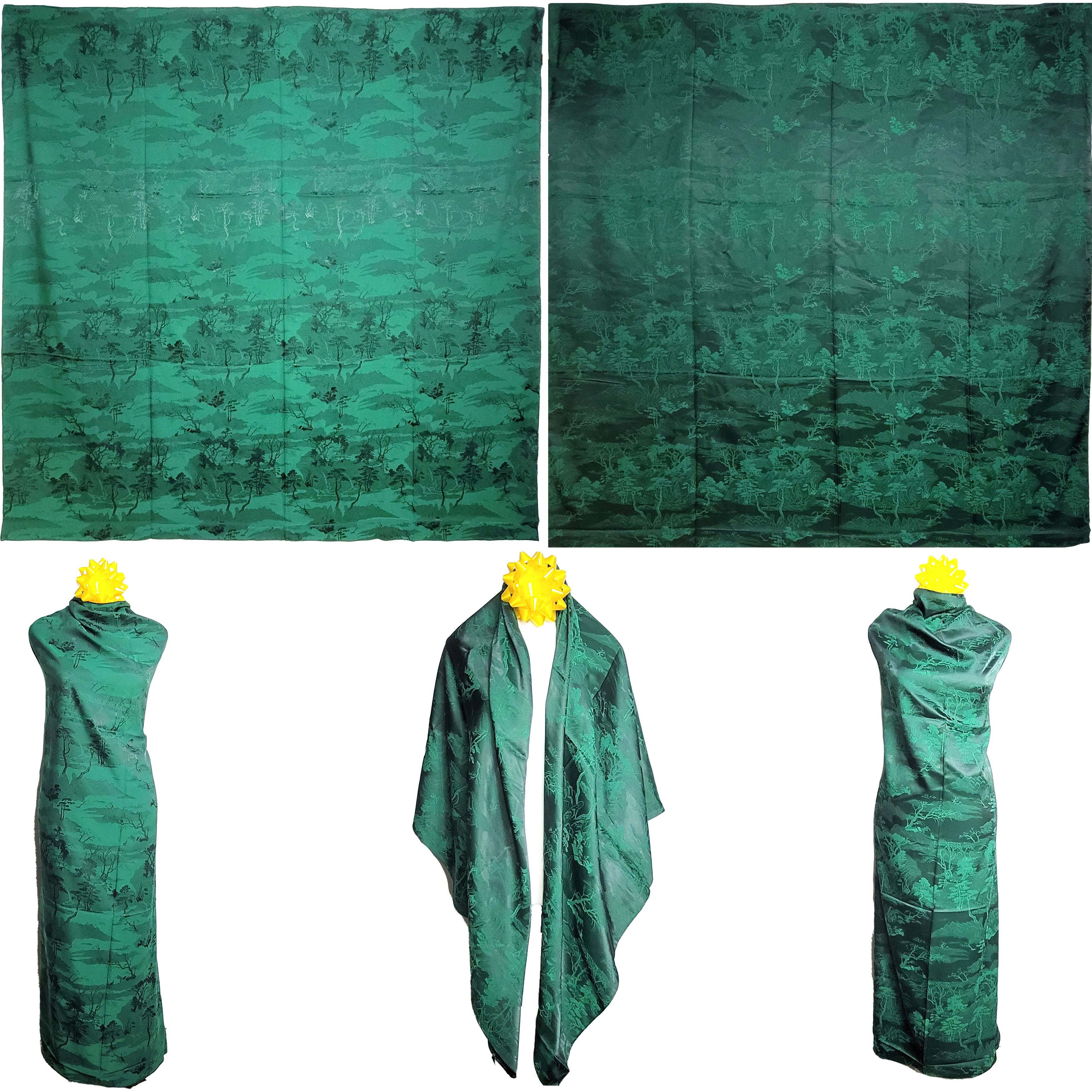 Other NWT Double-Sided Silk Scarf 52"x52" Large Square Wrap 3014 Size ONE SIZE - 1 Thumbnail